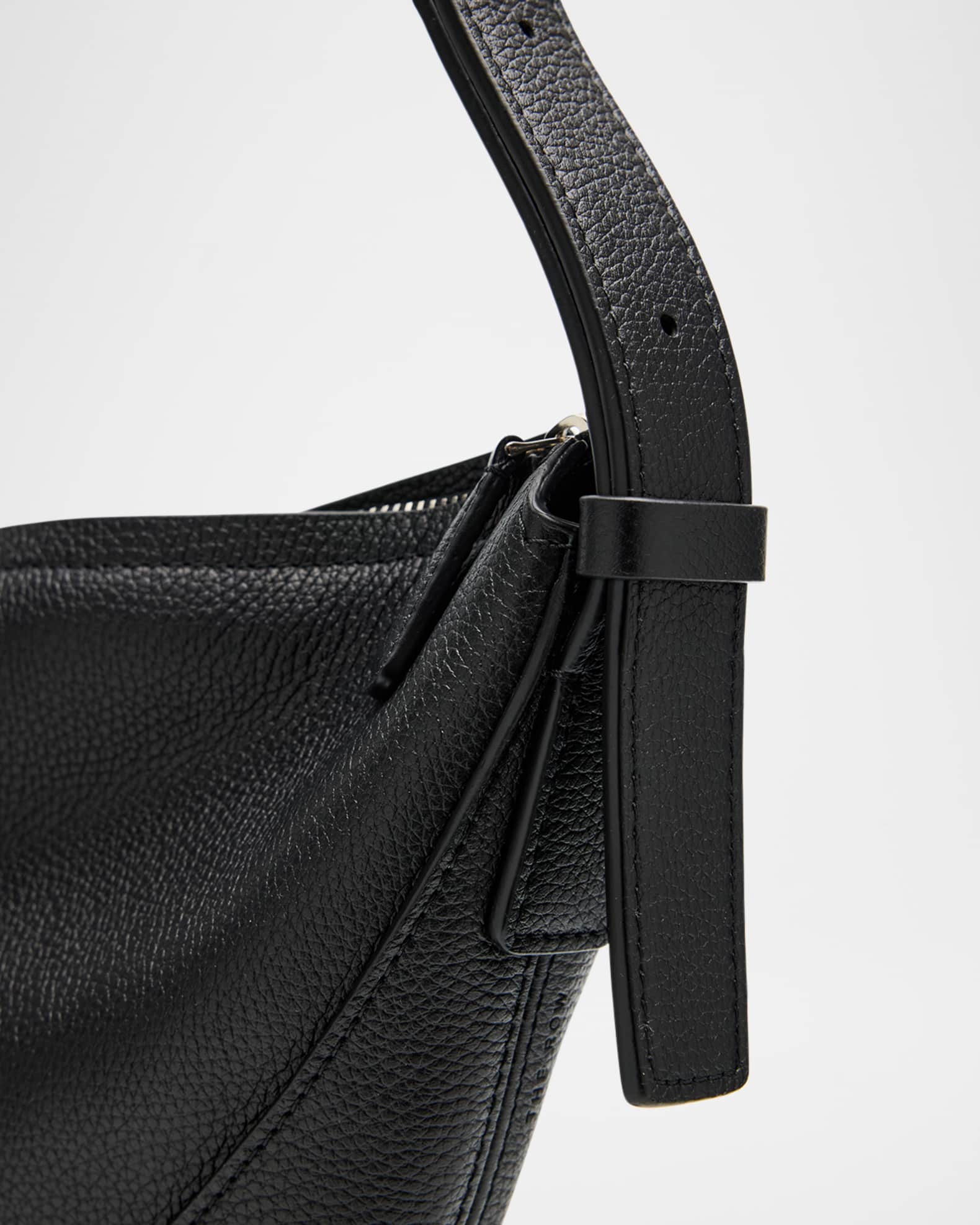 損哀感抜群★THE ROW Jouve leather crossbody bag Jouve leather crossbody bag in black - The Row | Mytheresa