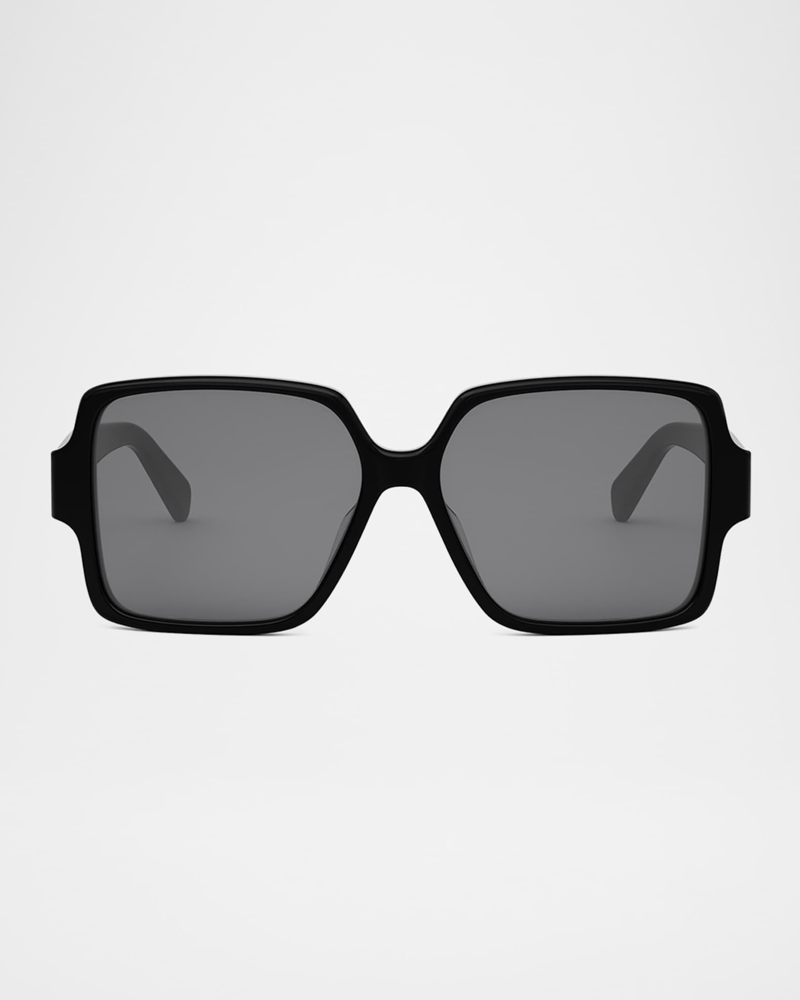 Triomphe Square Acetate Sunglasses 0