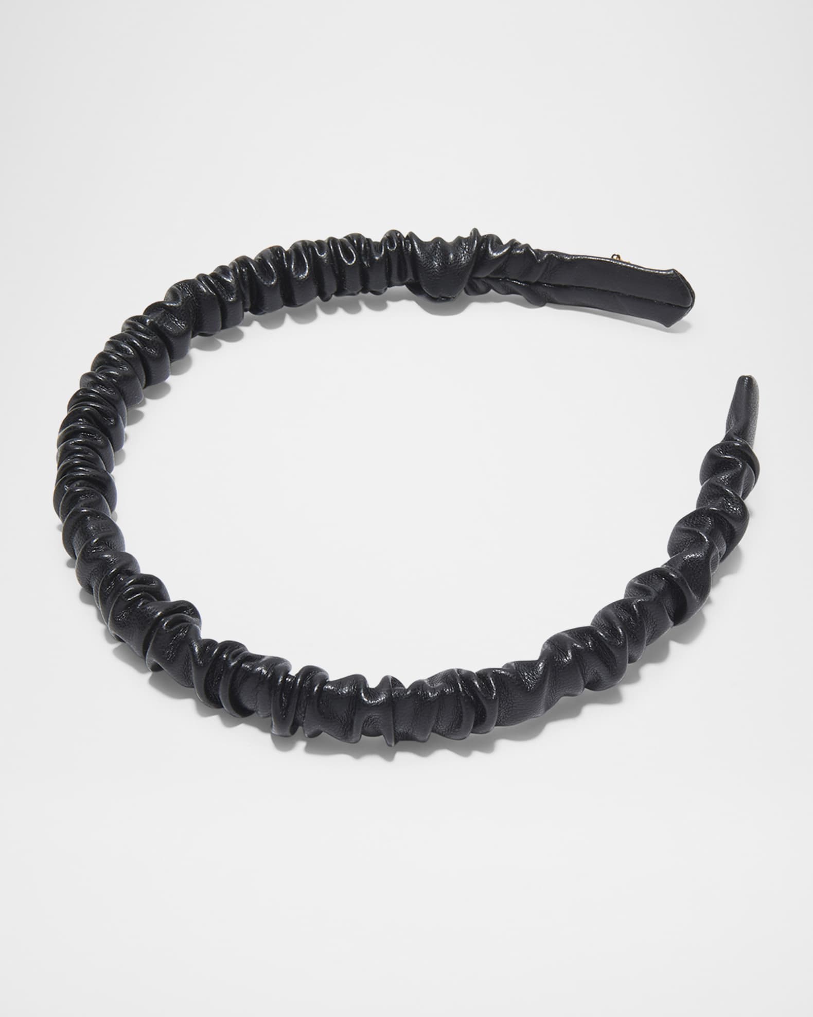 Jessie Faux Leather Headband 0