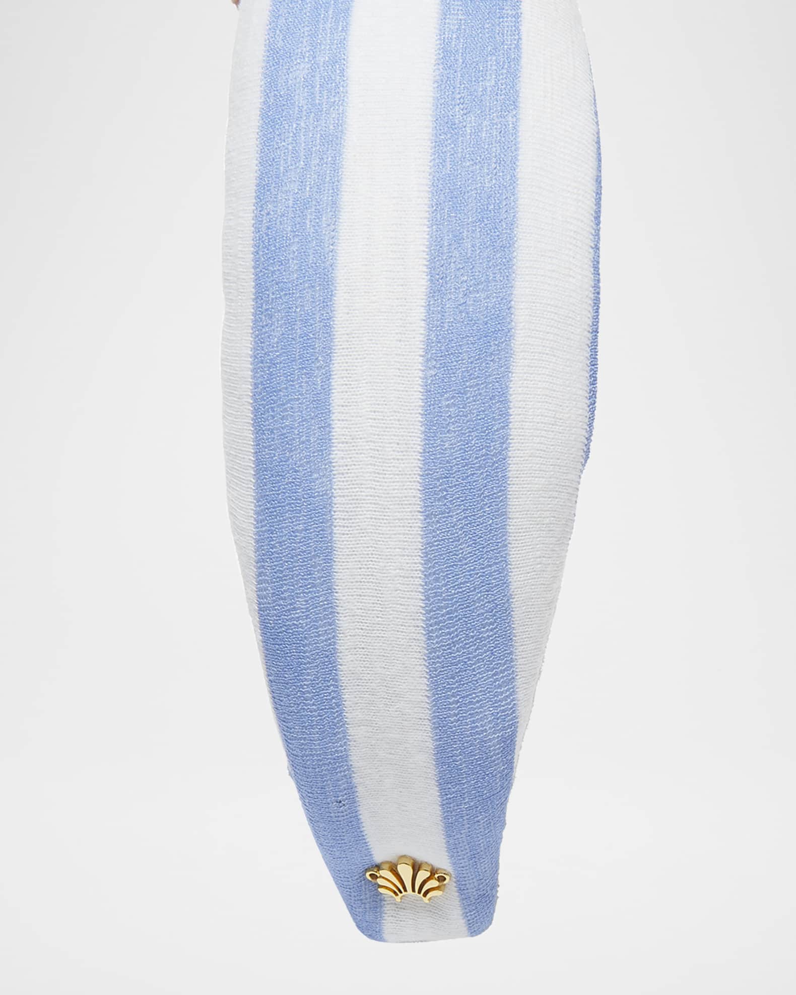 Knotted Linen Gauze Headband 1