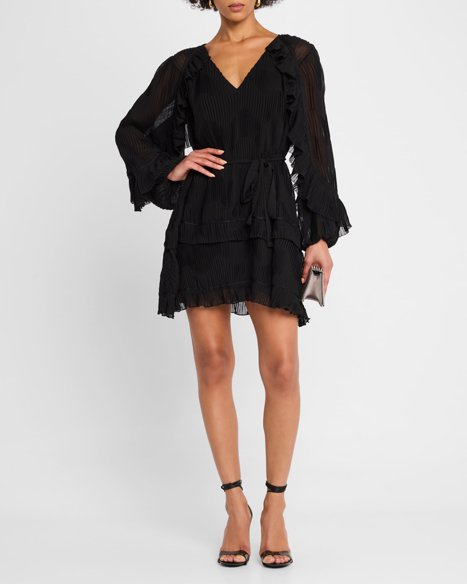 Zelda Pleated Mini Dress 1