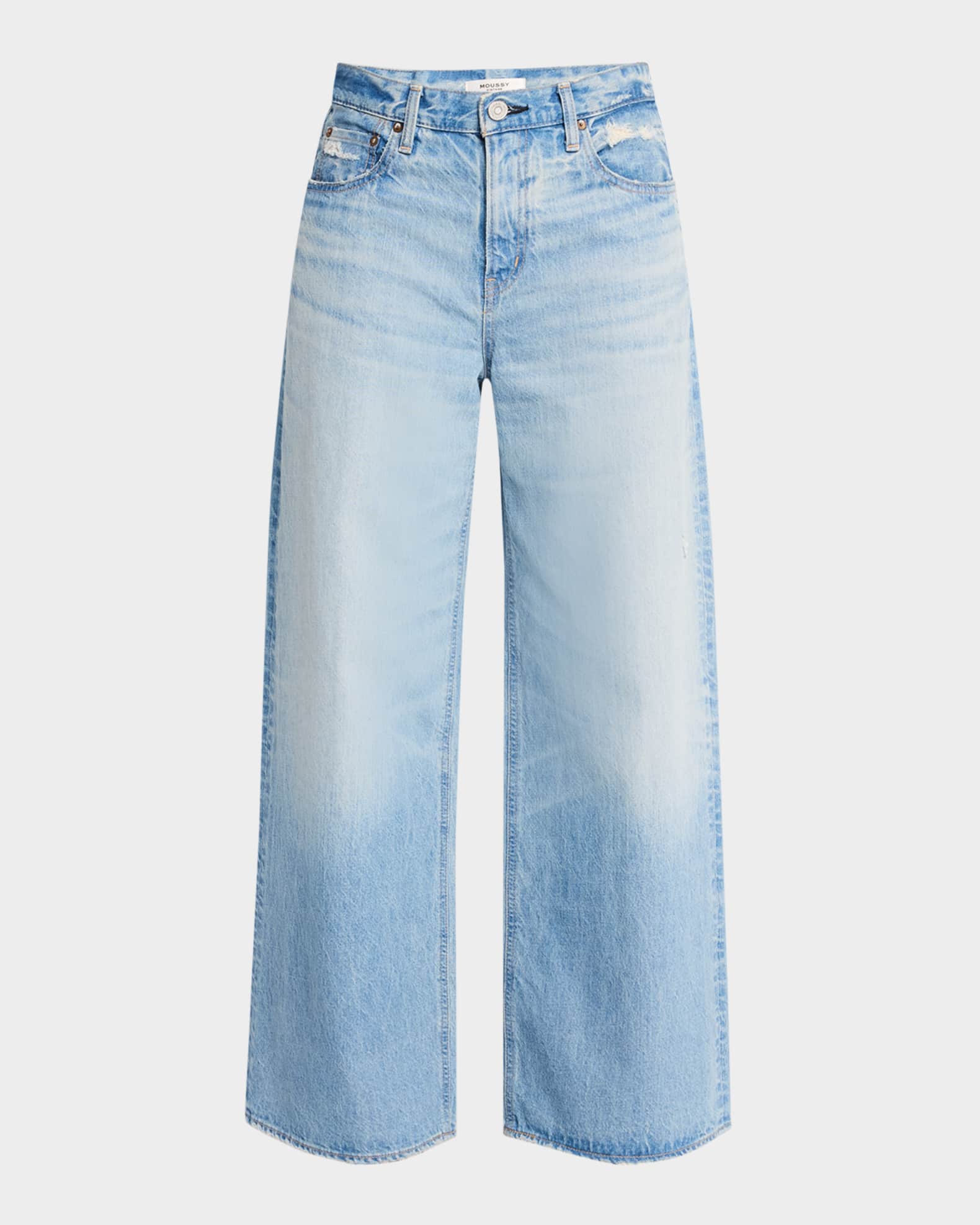 Lowell Wide-Leg Jeans 0