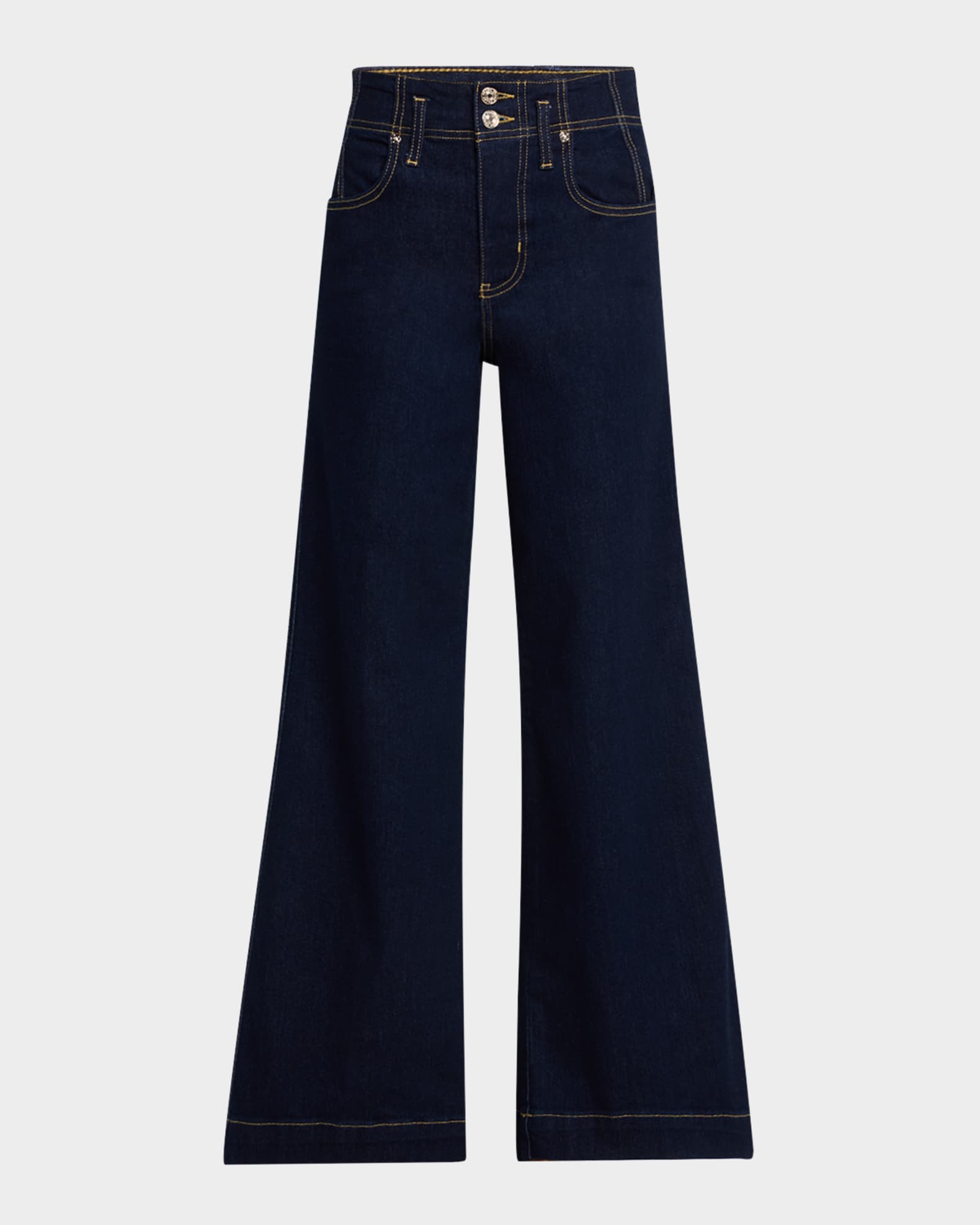 The Seamed Wide Trouser Jeans 0