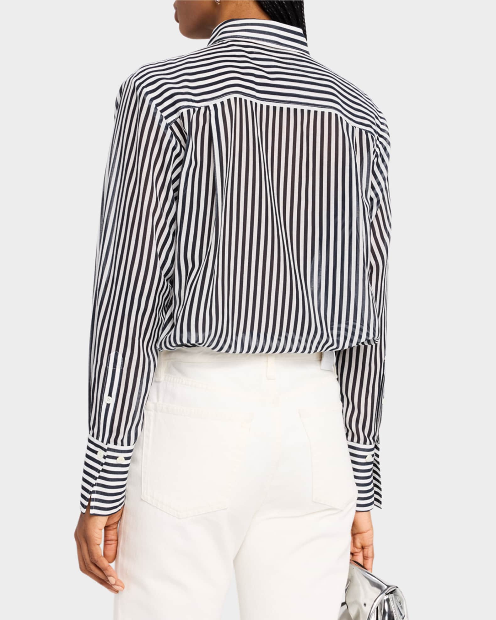 ブラウス シャツ 「FRAME/フレーム」THE OVERSIZED POCKET SHIRT レディース FRAME The Oversized Pocket Shirt | Neiman Marcus