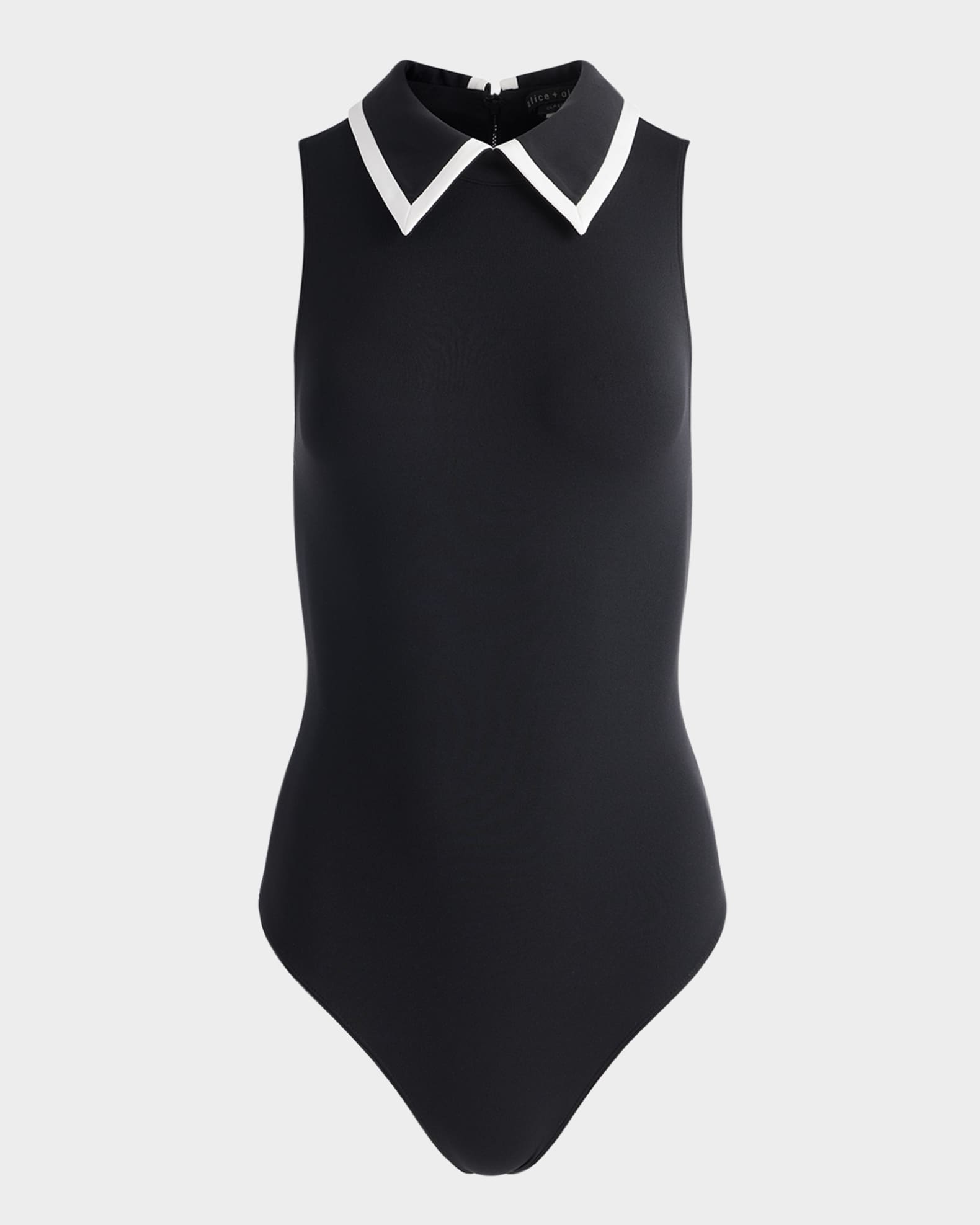 Rothy Sleeveless Collared Bodysuit 0