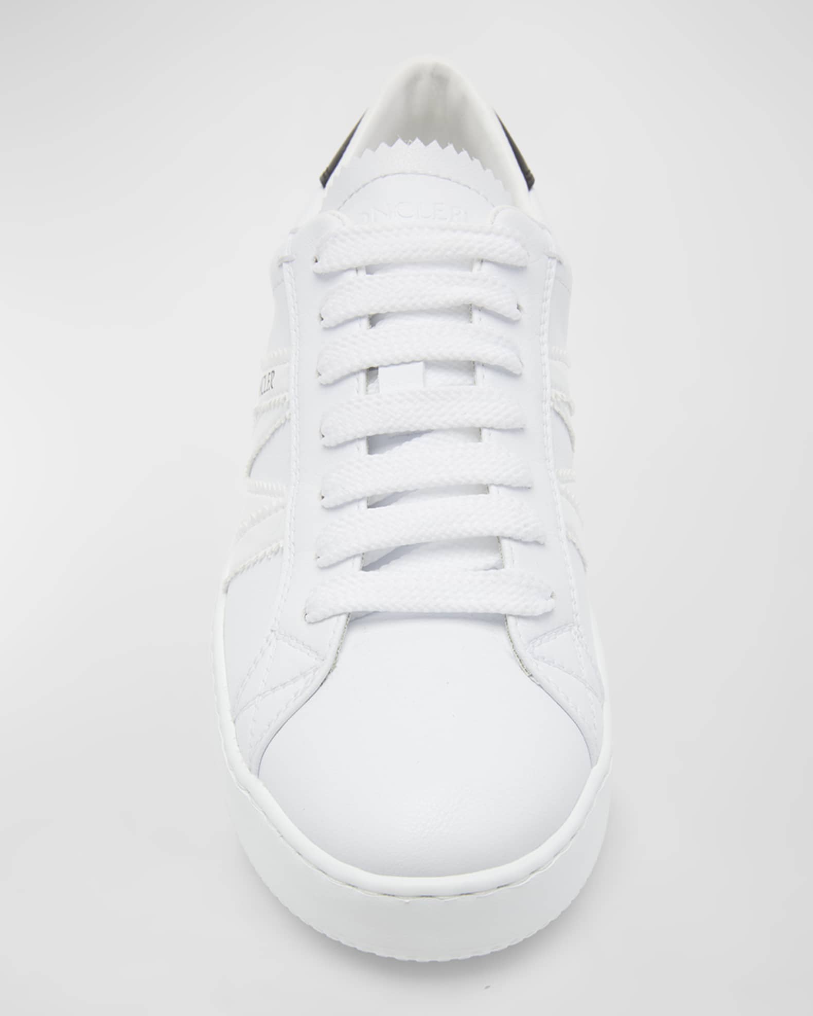 【SALE】MONACO Mスニーカー Moncler Monaco M Leather Low-Top Sneakers | Neiman Marcus