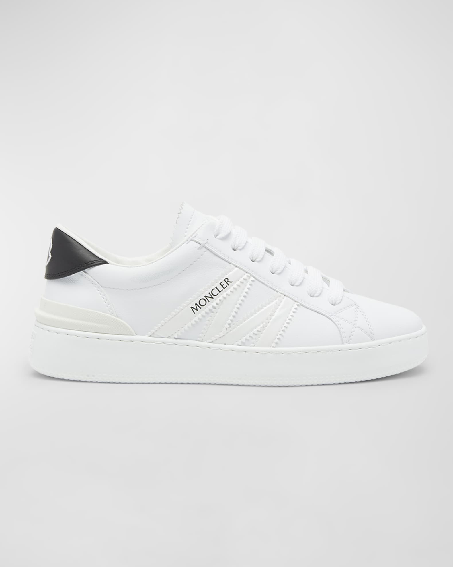 Monaco M Leather Low-Top Sneakers 0