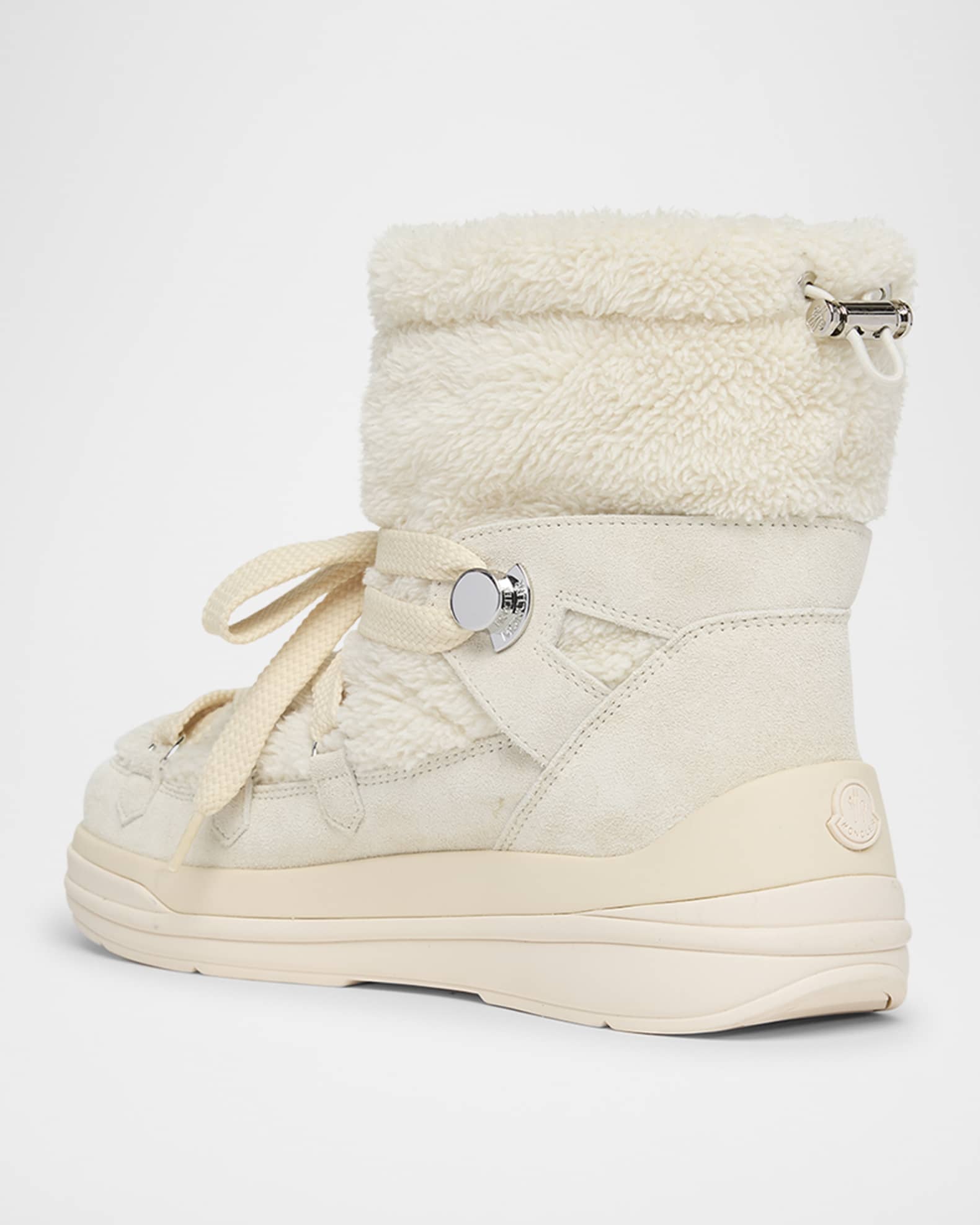 Moncler Insolux Fleece Snow Boots | Neiman Marcus