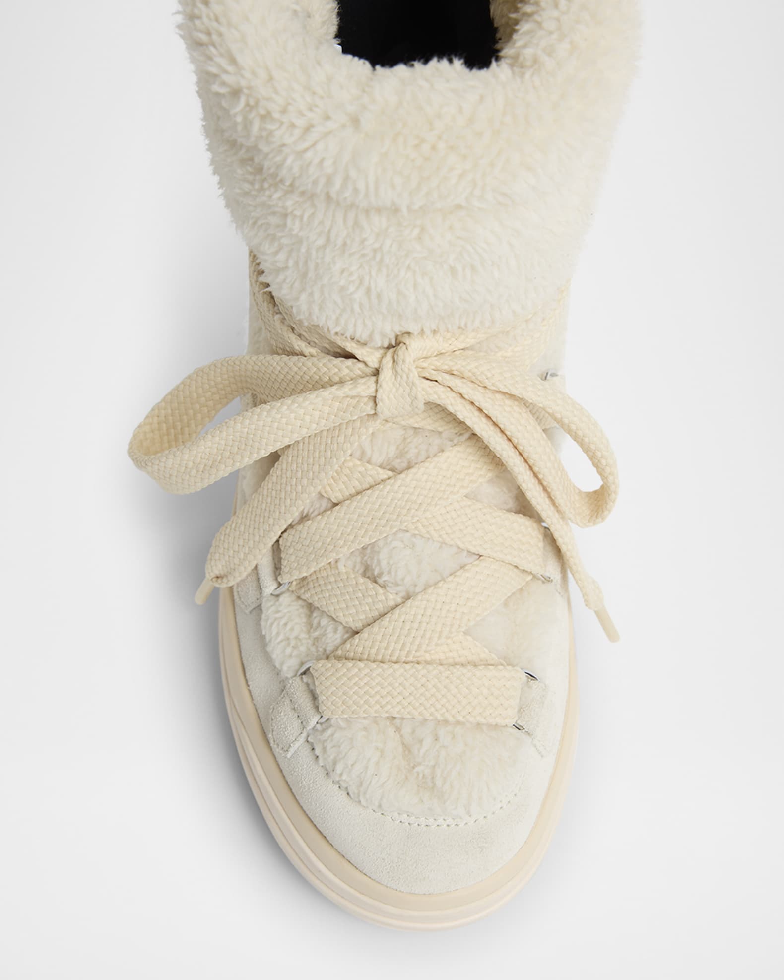 Moncler Insolux Fleece Snow Boots | Neiman Marcus