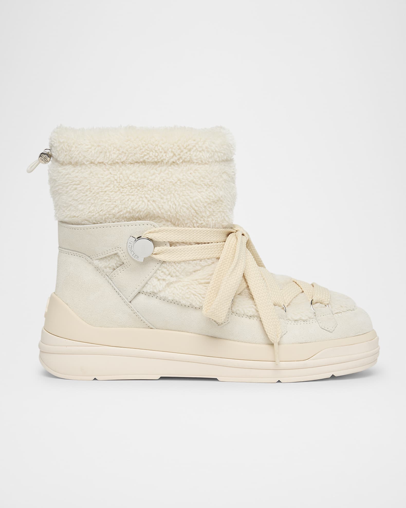Moncler Insolux Fleece Snow Boots Neiman Marcus