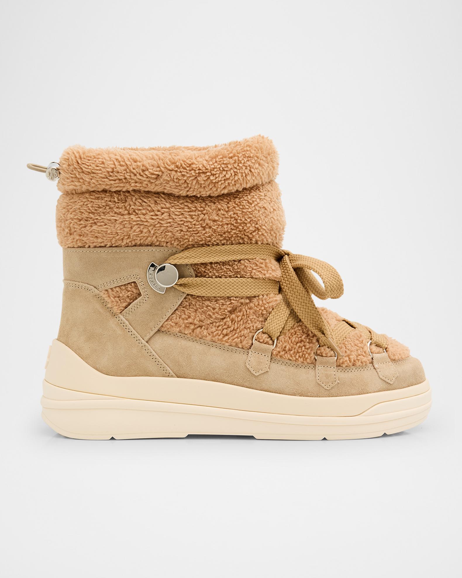 Moncler Insolux Fleece Snow Boots | Neiman Marcus