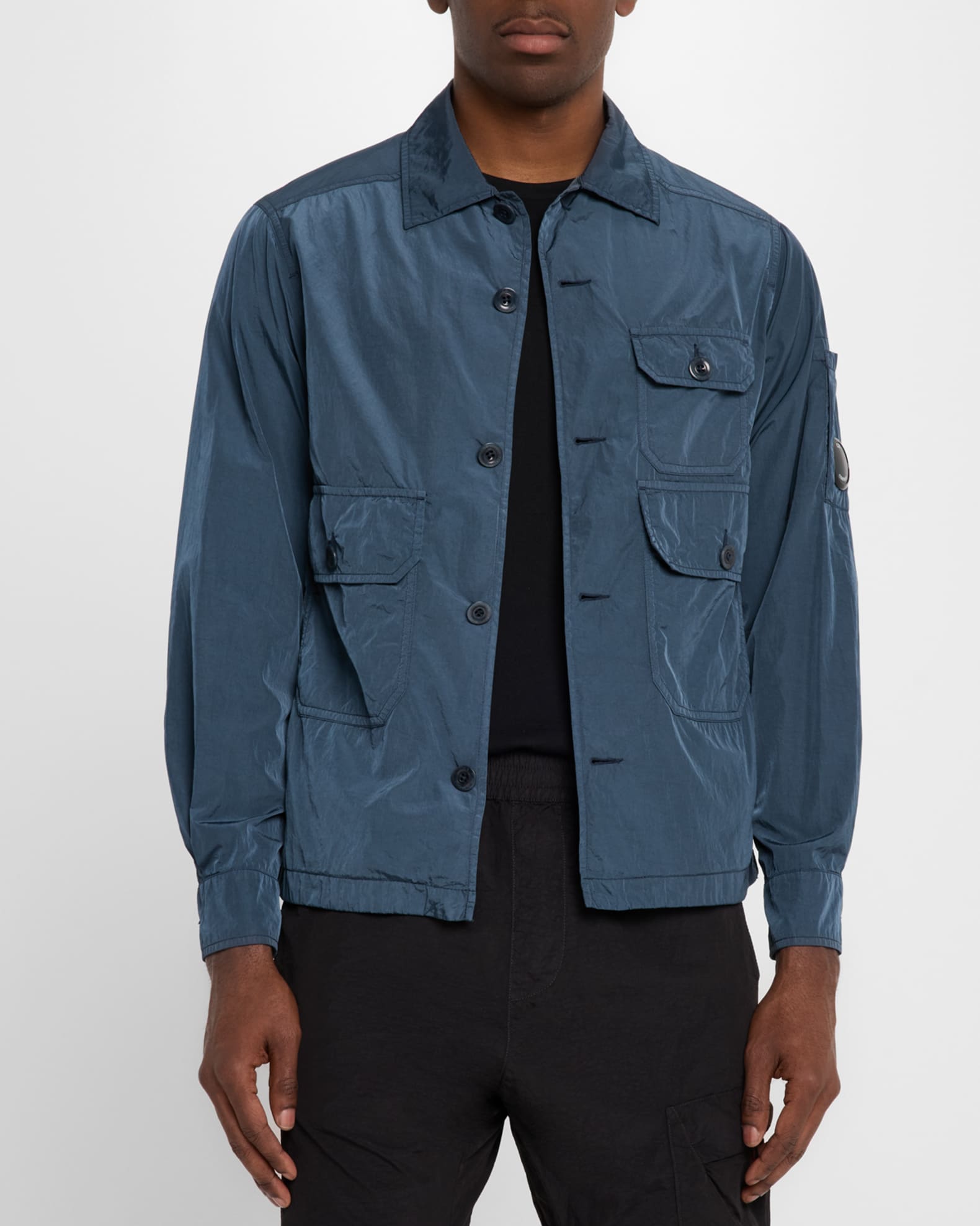 話題の人気 C.P. Company Men's Chrome-R Overshirt | Neiman Marcus トップス