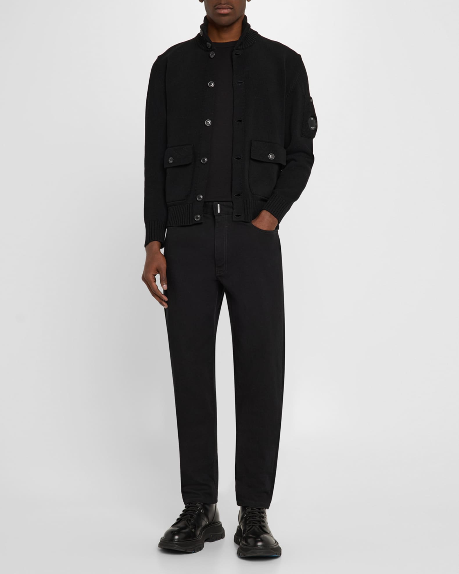 Men's Compact Knit Lens Overshirt 1