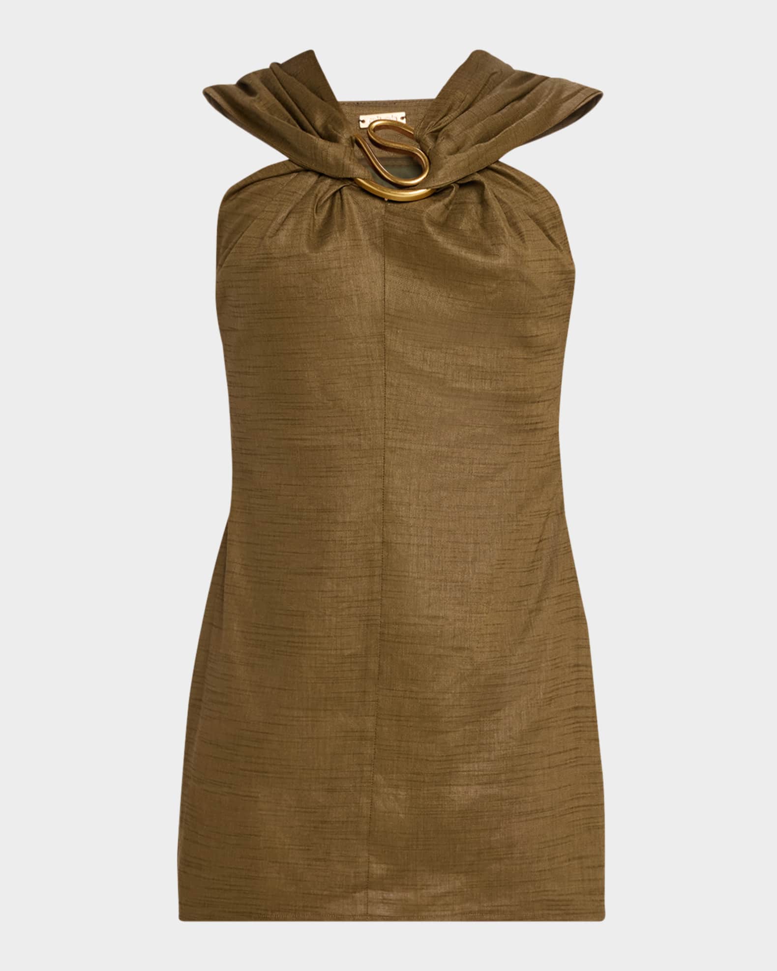 Sawyer Linen Mini Dress 0