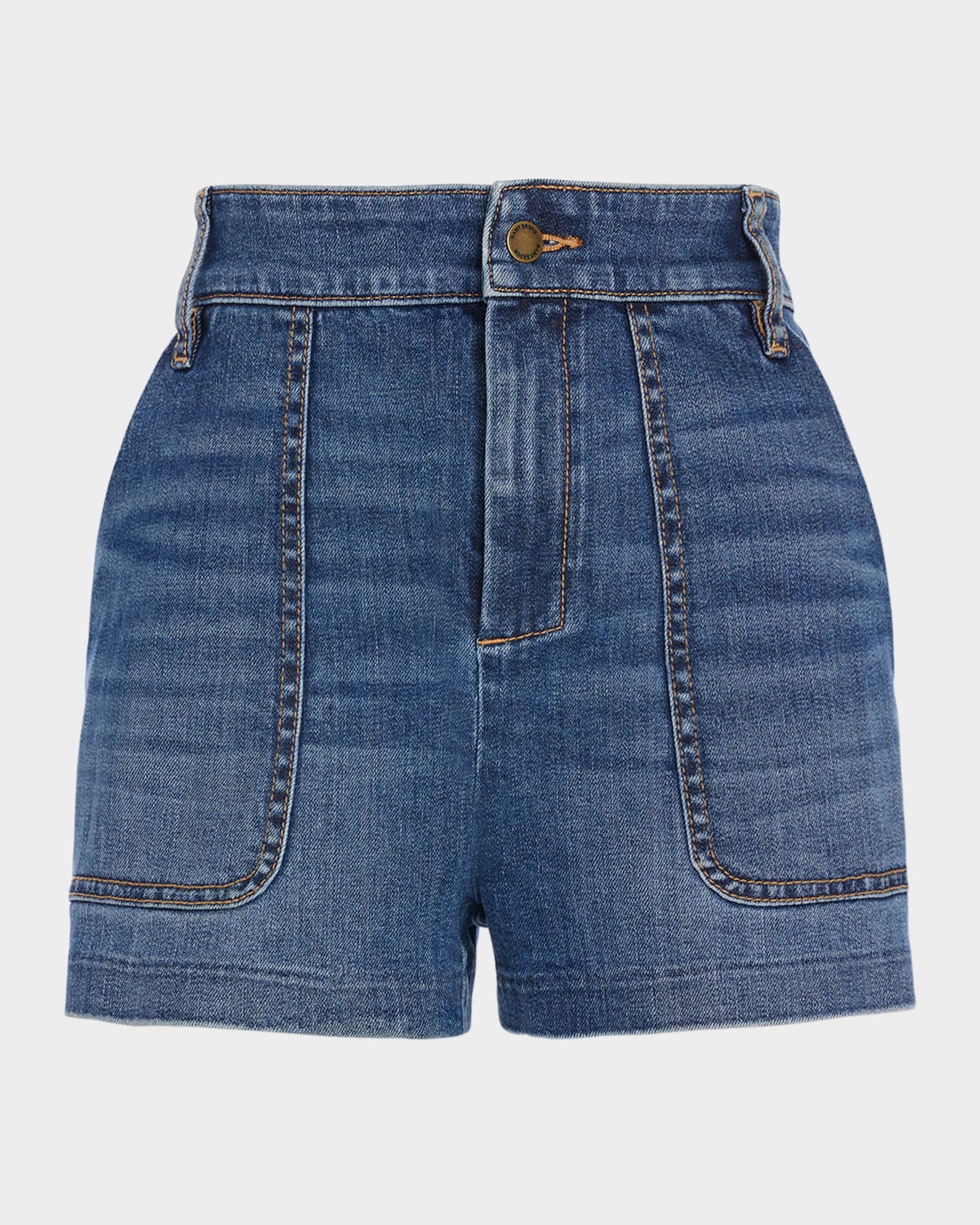 Hilary Denim Shorts 0