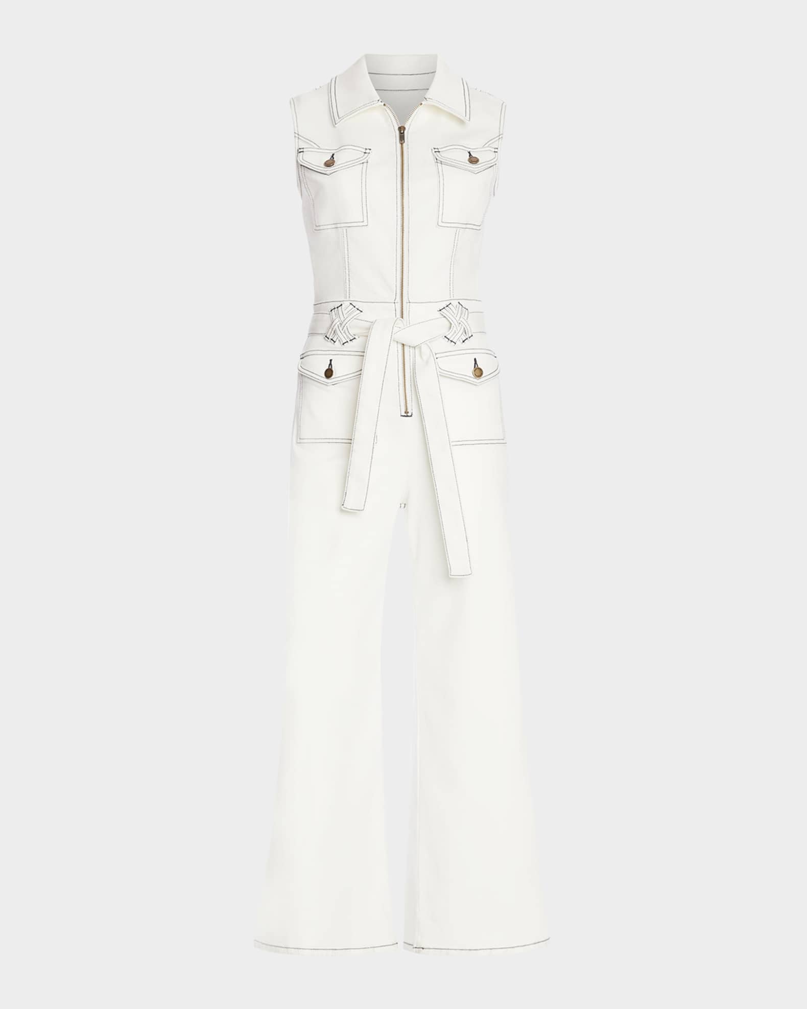 Bell Denim Jumpsuit 0