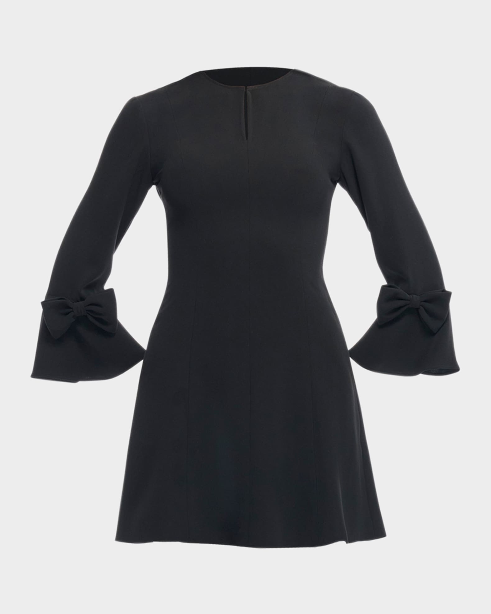 Dalanna Bow-Embellished Cutout Mini Dress 0