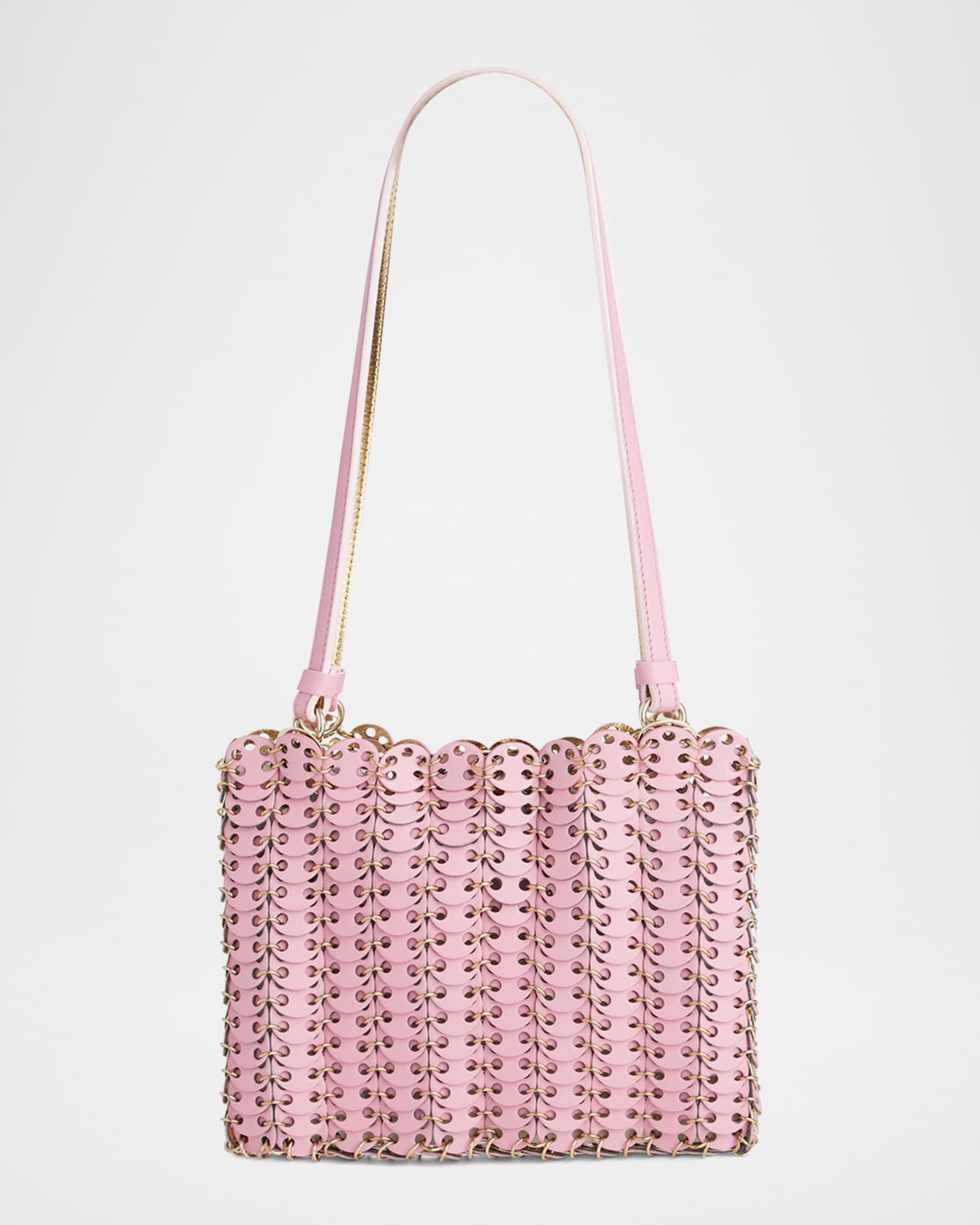 Sac a Main Disc Leather Shoulder Bag 0