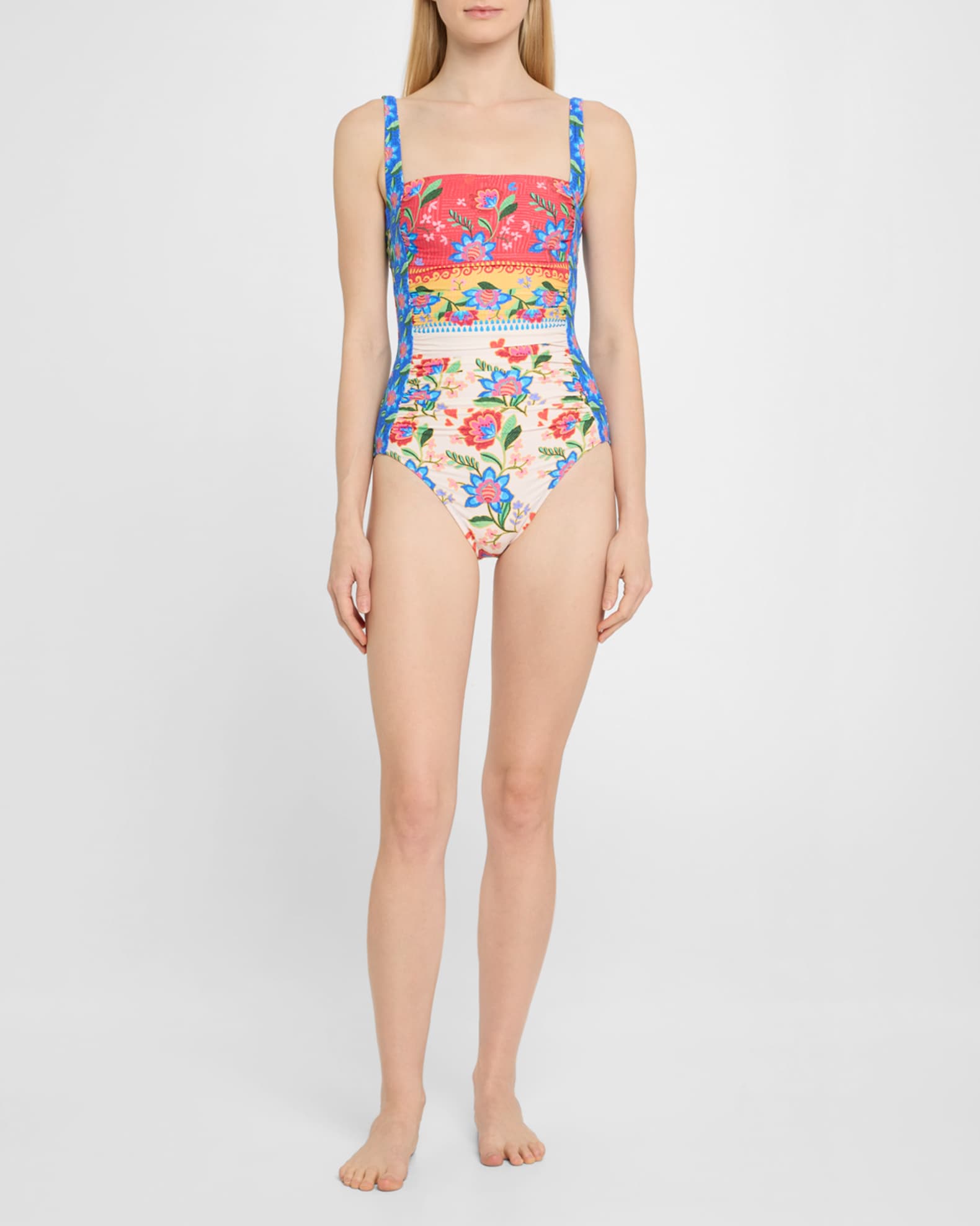 Roumba Roo Ruched One-Piece Swimsuit 1