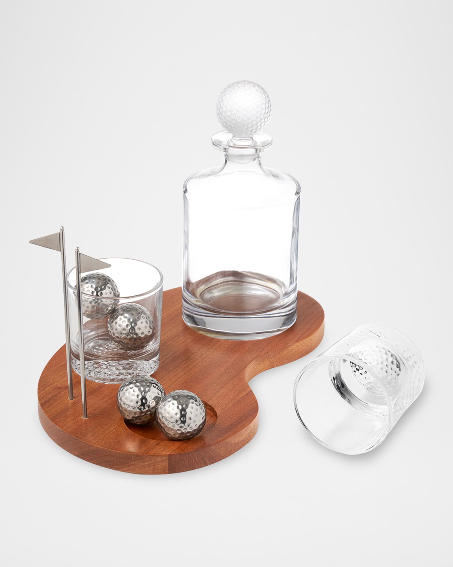 Asher Golf Decanter & Double Old-Fashioned Set 1