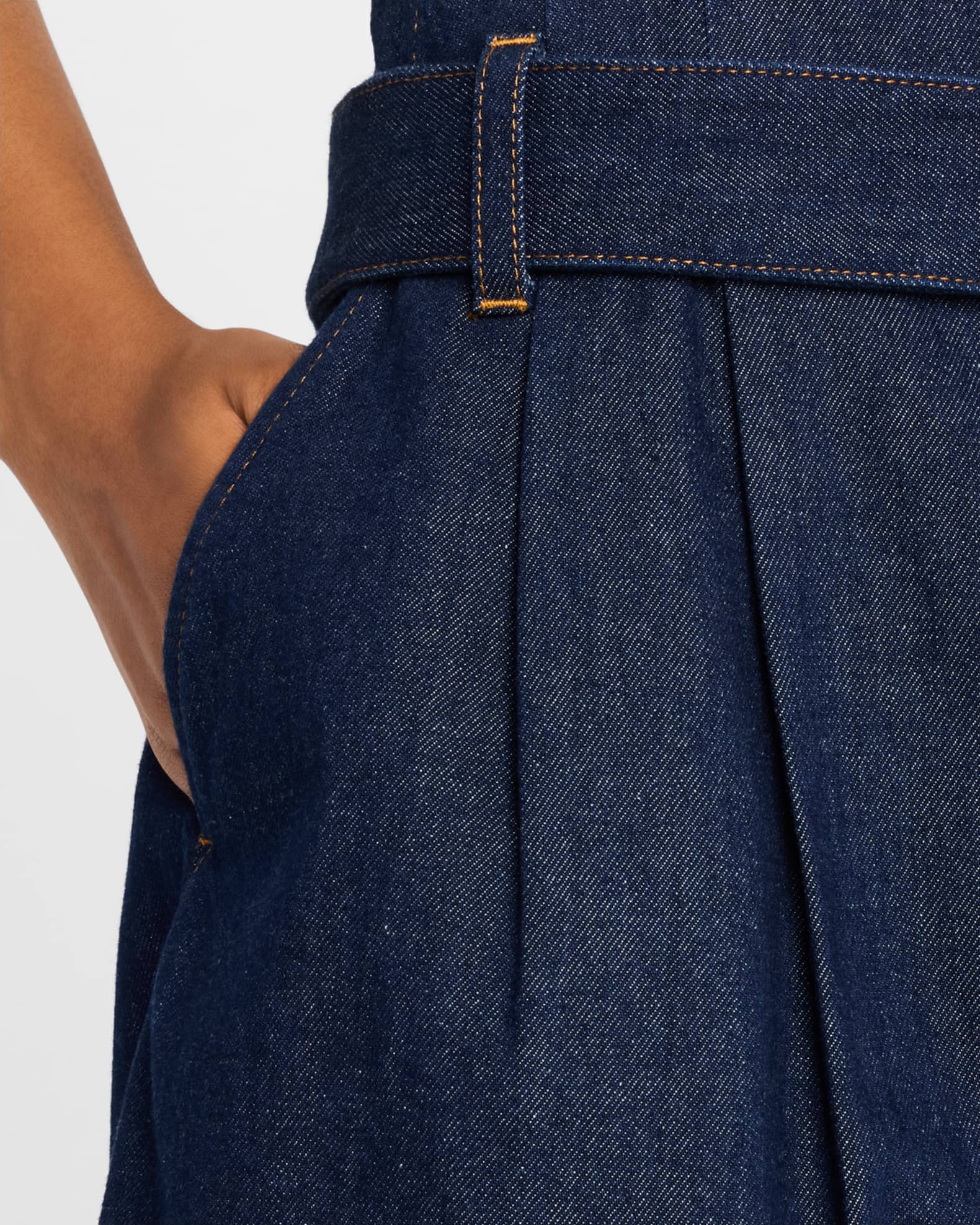 FRAME The Paper Bag Shorts | Neiman Marcus