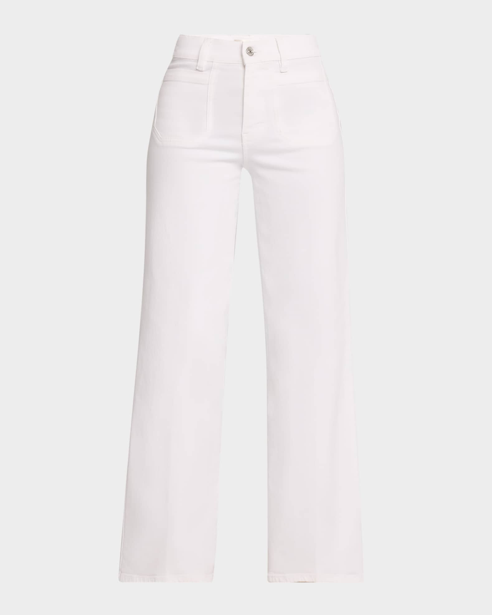 Le Slim Palazzo Modernist Pocket Jeans 0