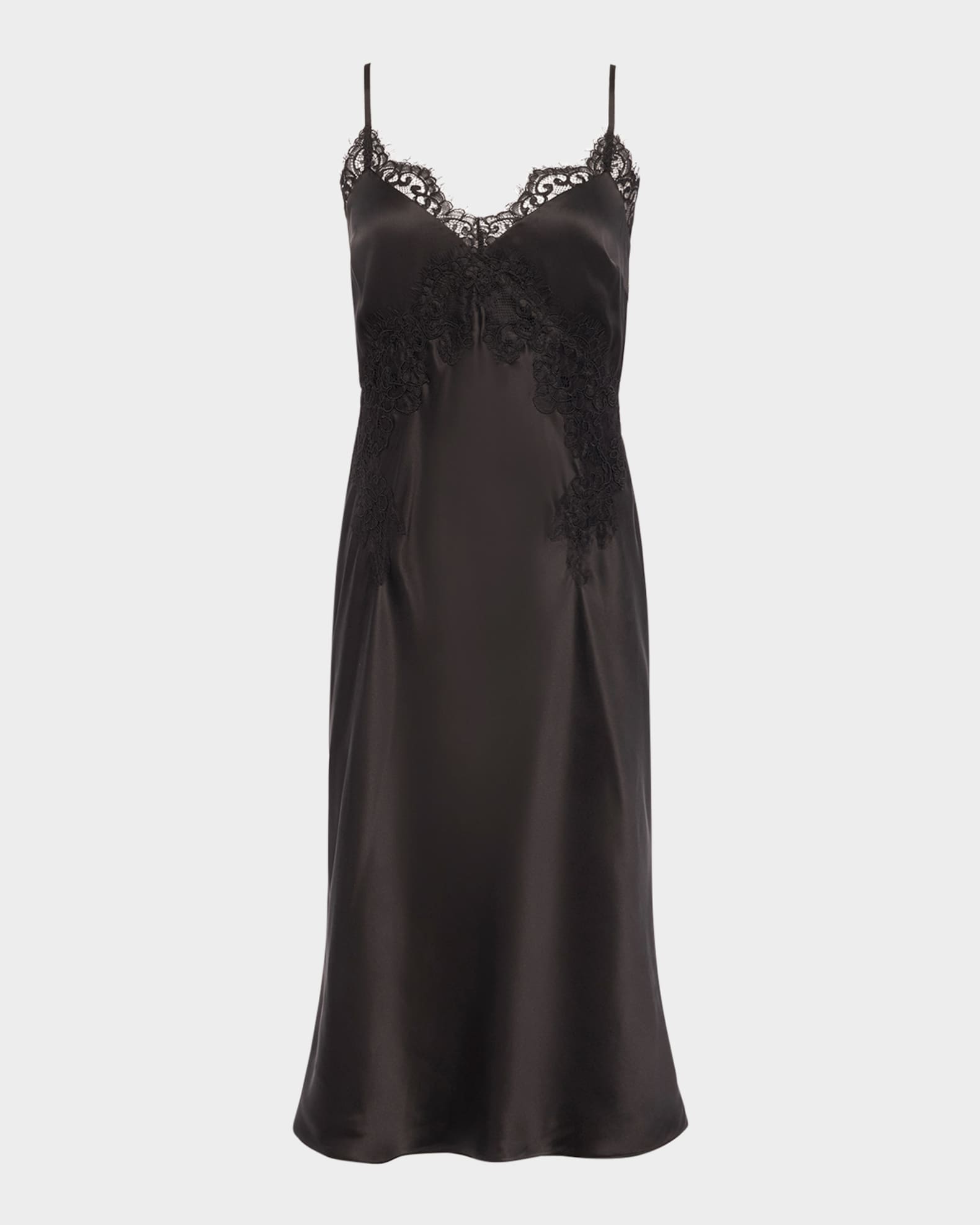 Song Lace Slip Midi Dress 0