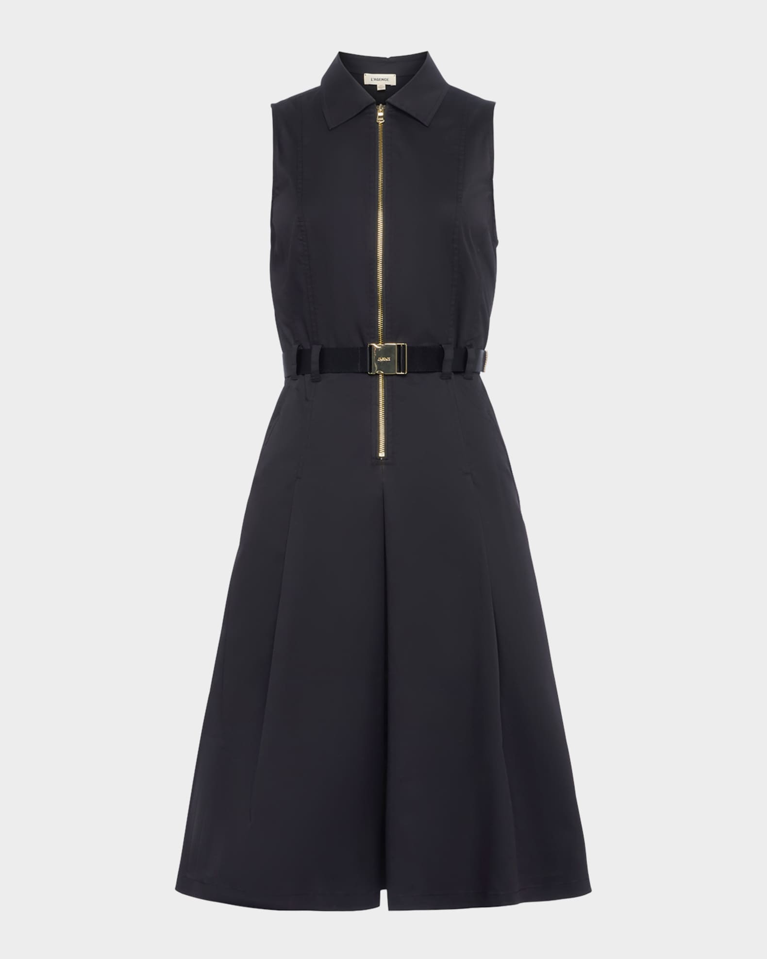 L'Agence Kylo Belted Shirtdress | Neiman Marcus