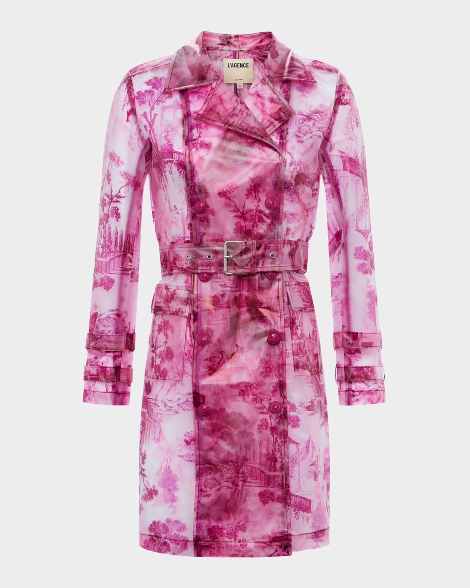 Safiya Transparent Raincoat 0