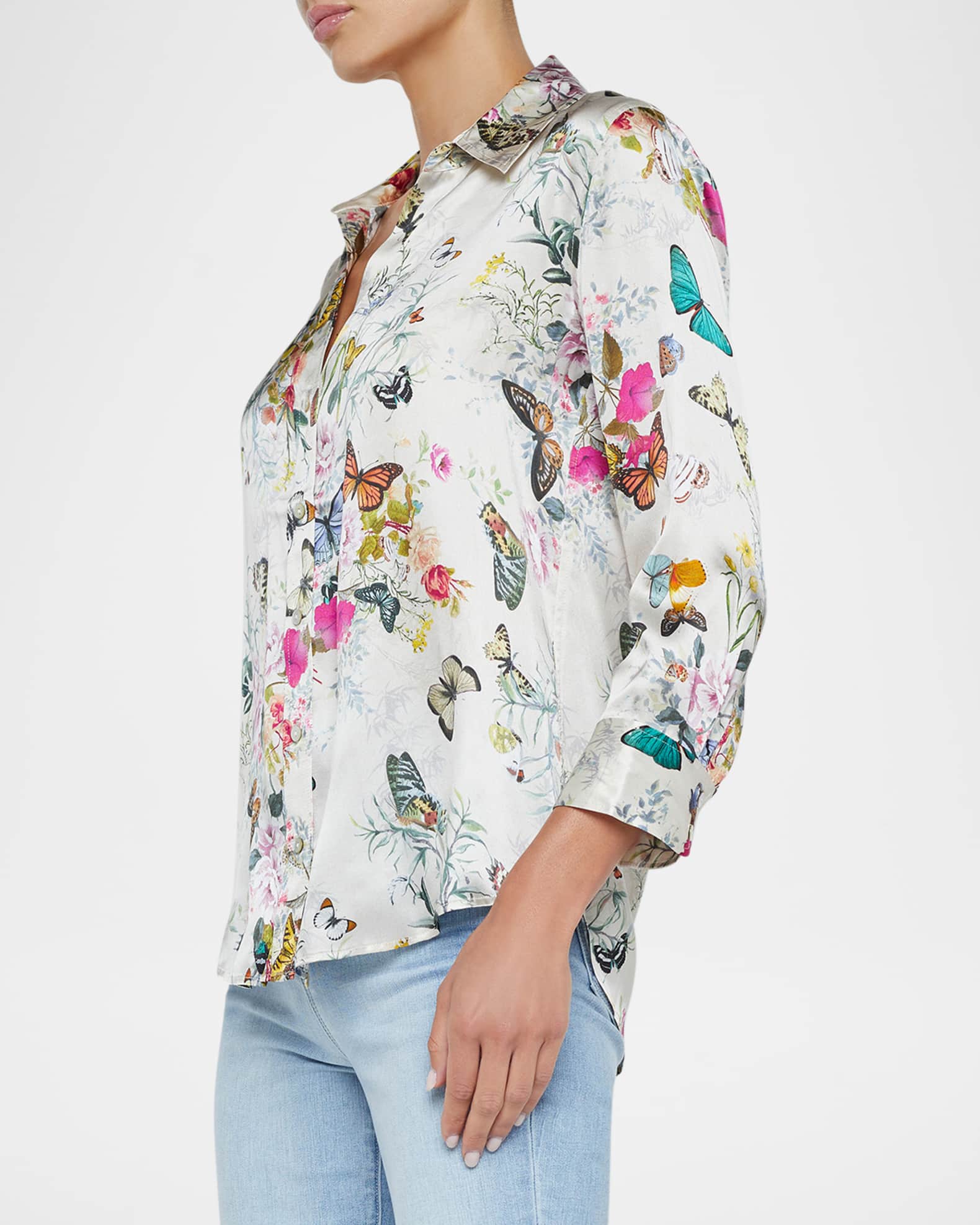 Dani Button Up Blouse main image 1