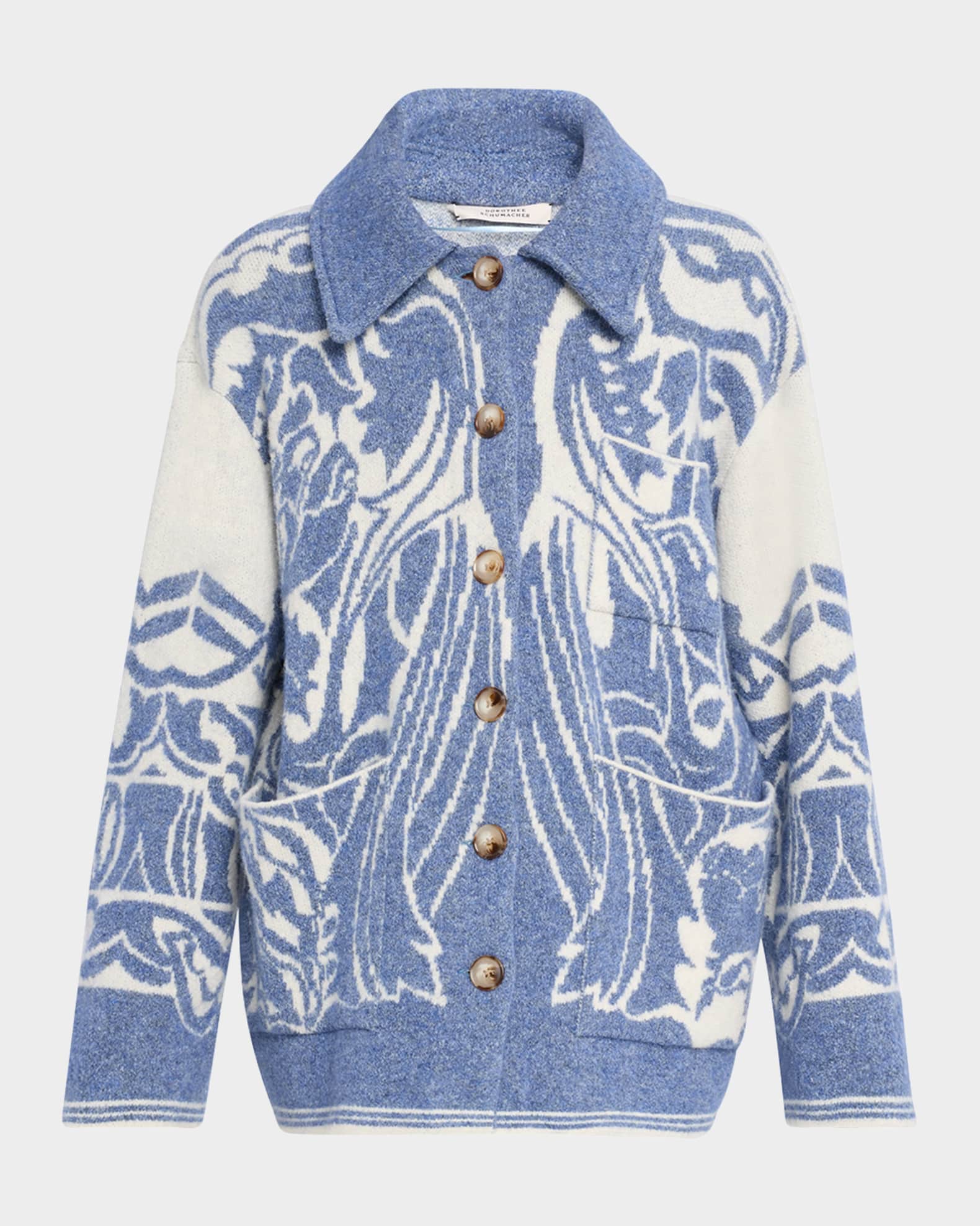 Secret Garden Jacquard Knit Jacket 0
