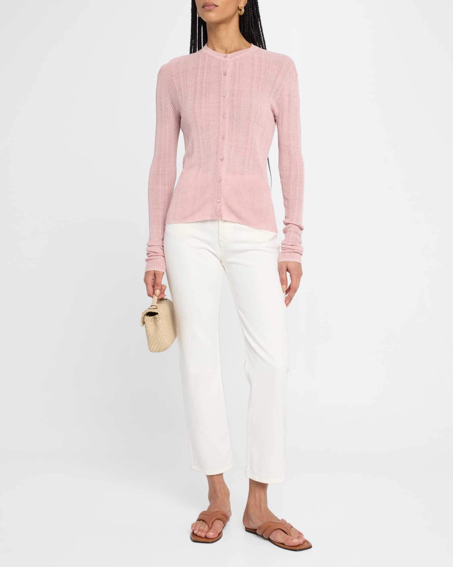 Summer Ease Linen-Blend Cardigan 1