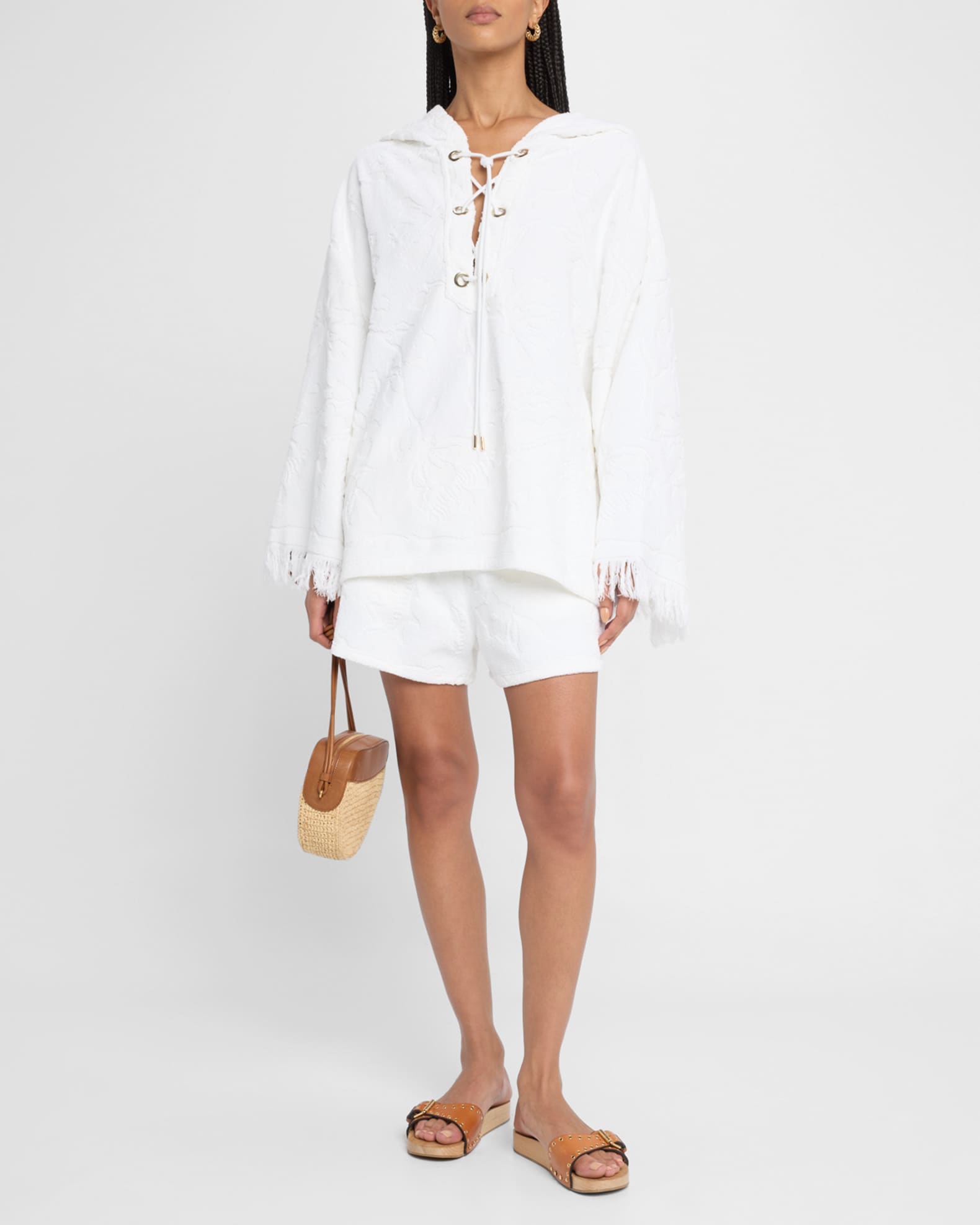 Cozy Toweling Sweat Shorts  1