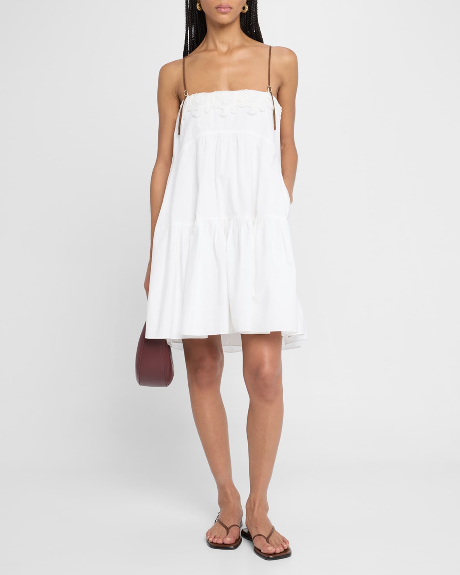 Poplin Power Tiered Dress 1