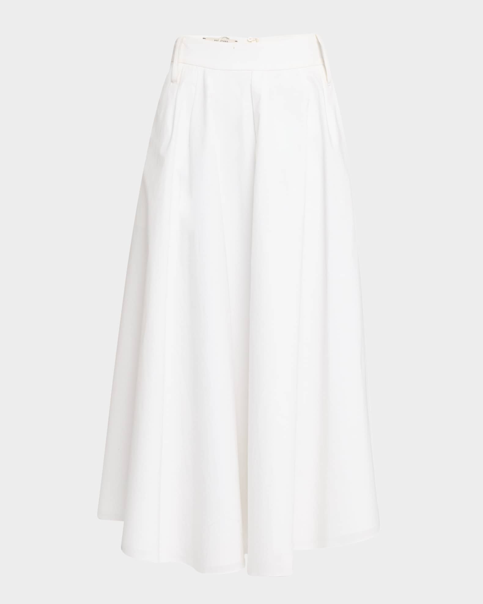 Poplin Power Midi Skirt 0