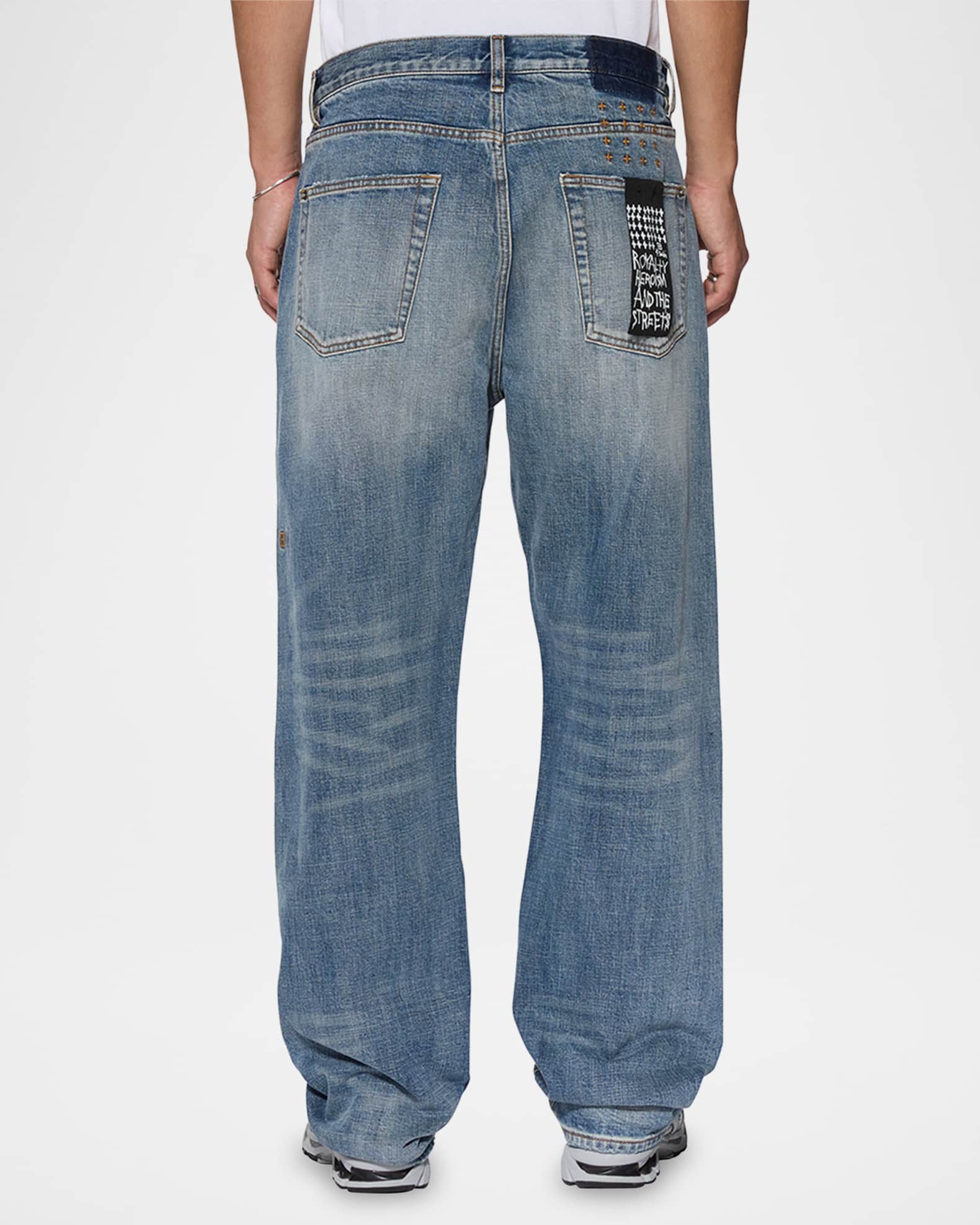 Men's Anti K Blue Moon Selvedge Jeans 1