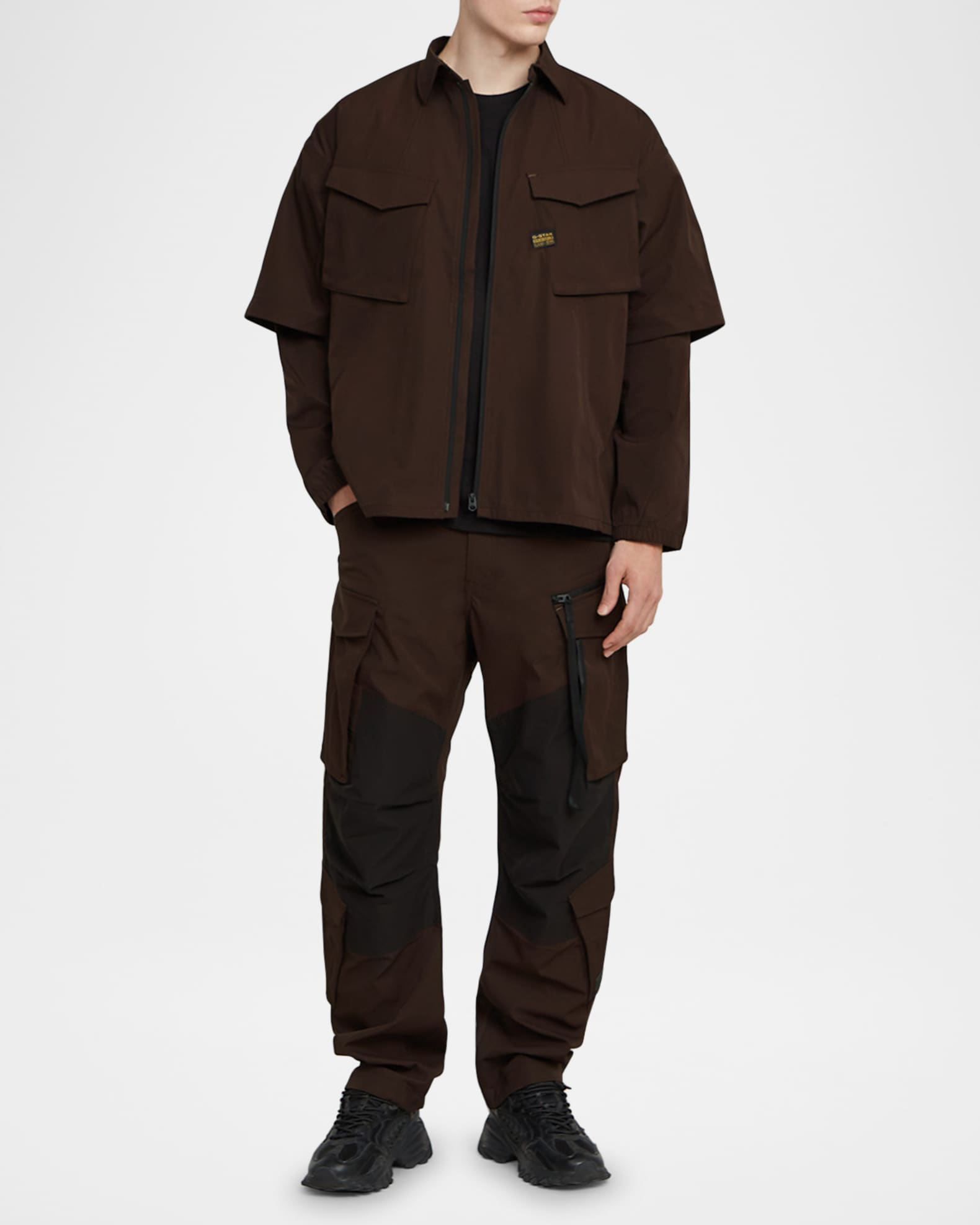 Men's Modular Relaxed Overshirt 1