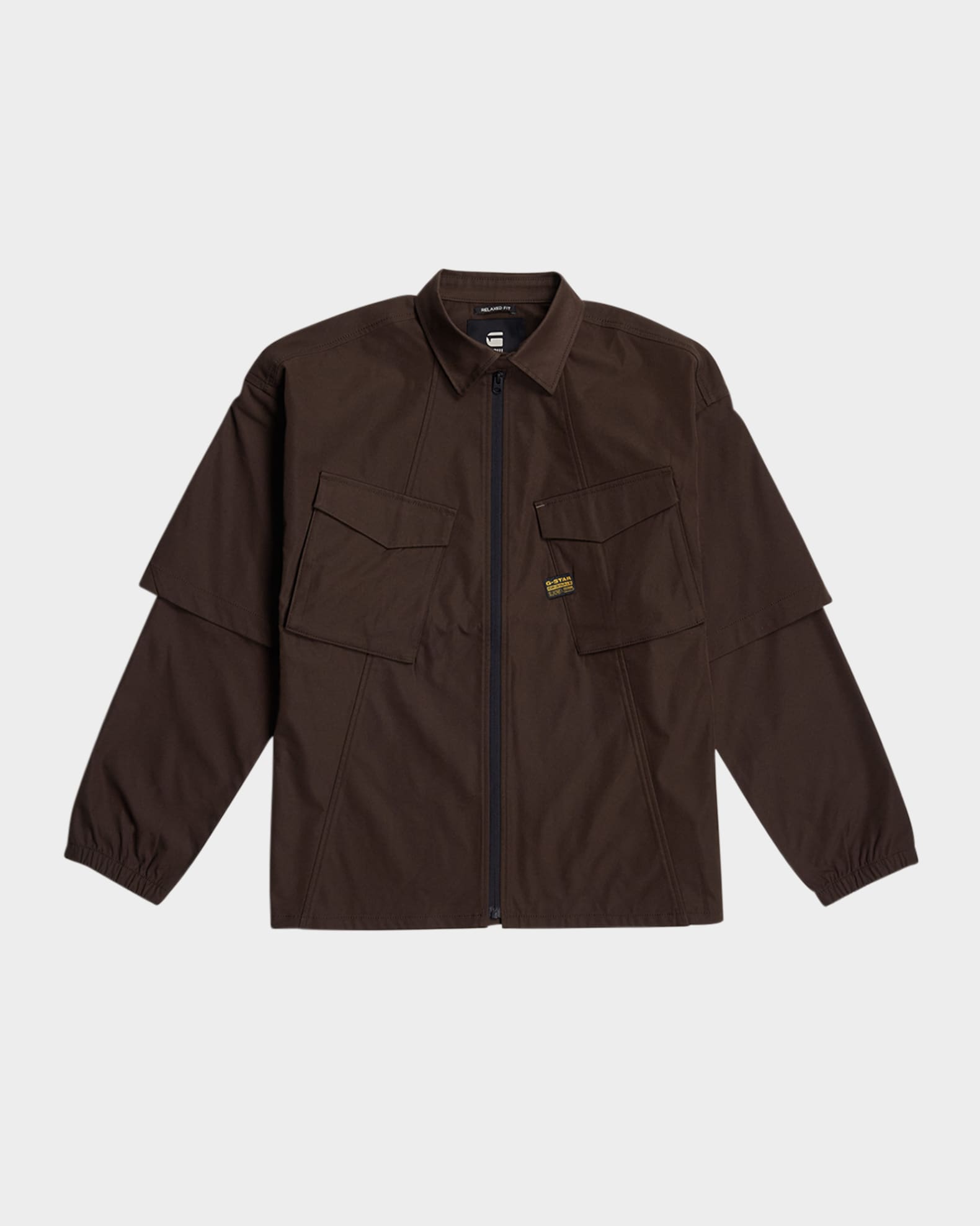 Men's Modular Relaxed Overshirt 0