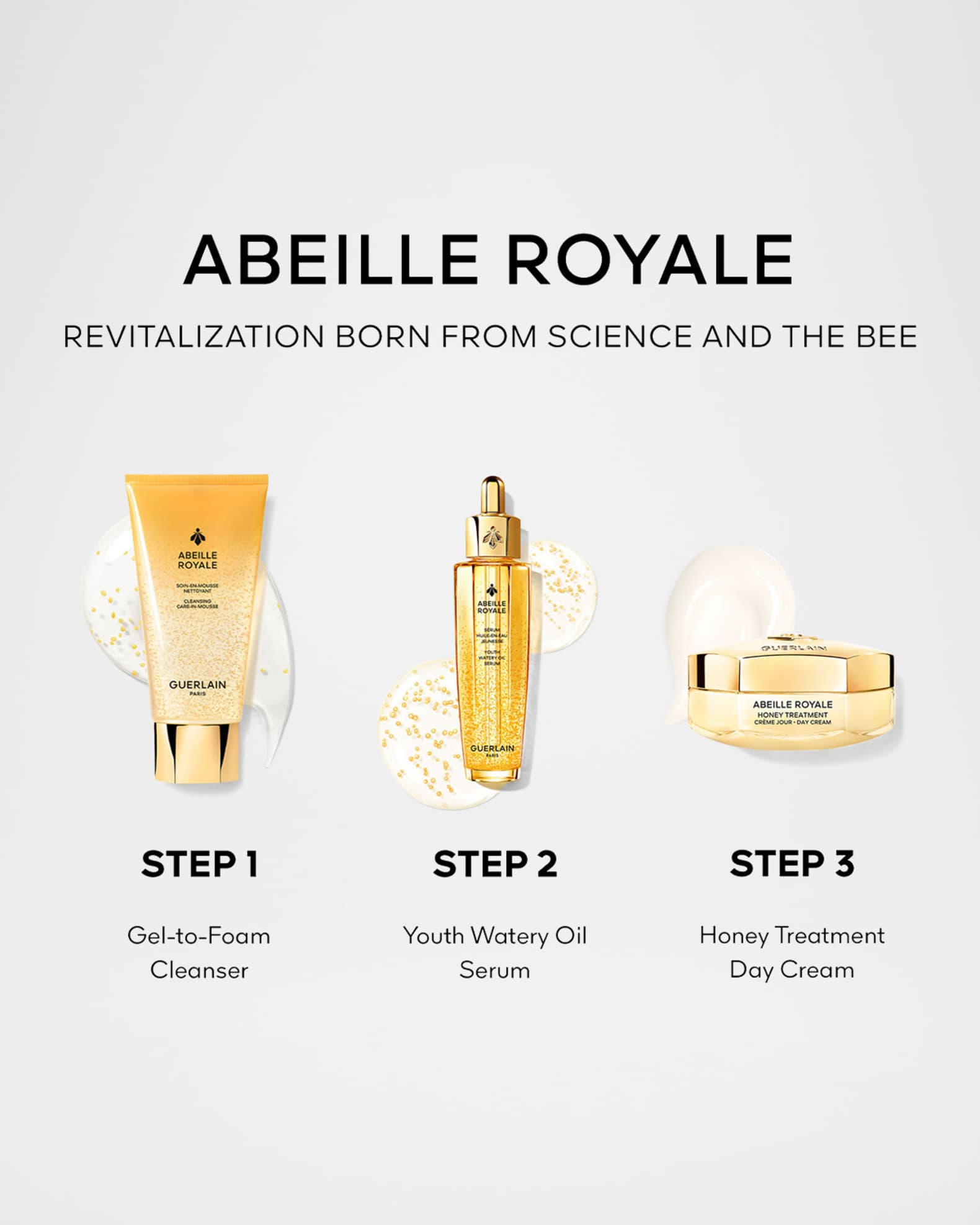 Limited Edition Abeille Royale Anti-Aging Youth Watery Oil Serum Set 1