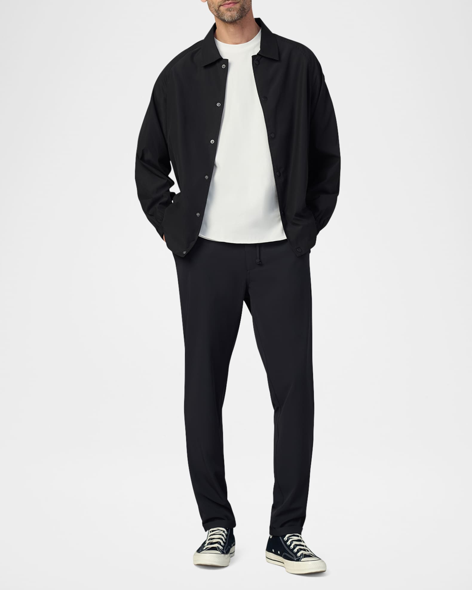 Men's Nylon Coach Jacket 1