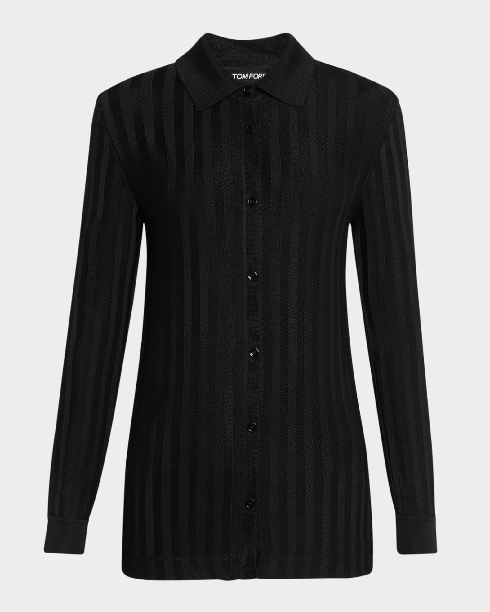 Ribbed Collared Long Cardigan 0