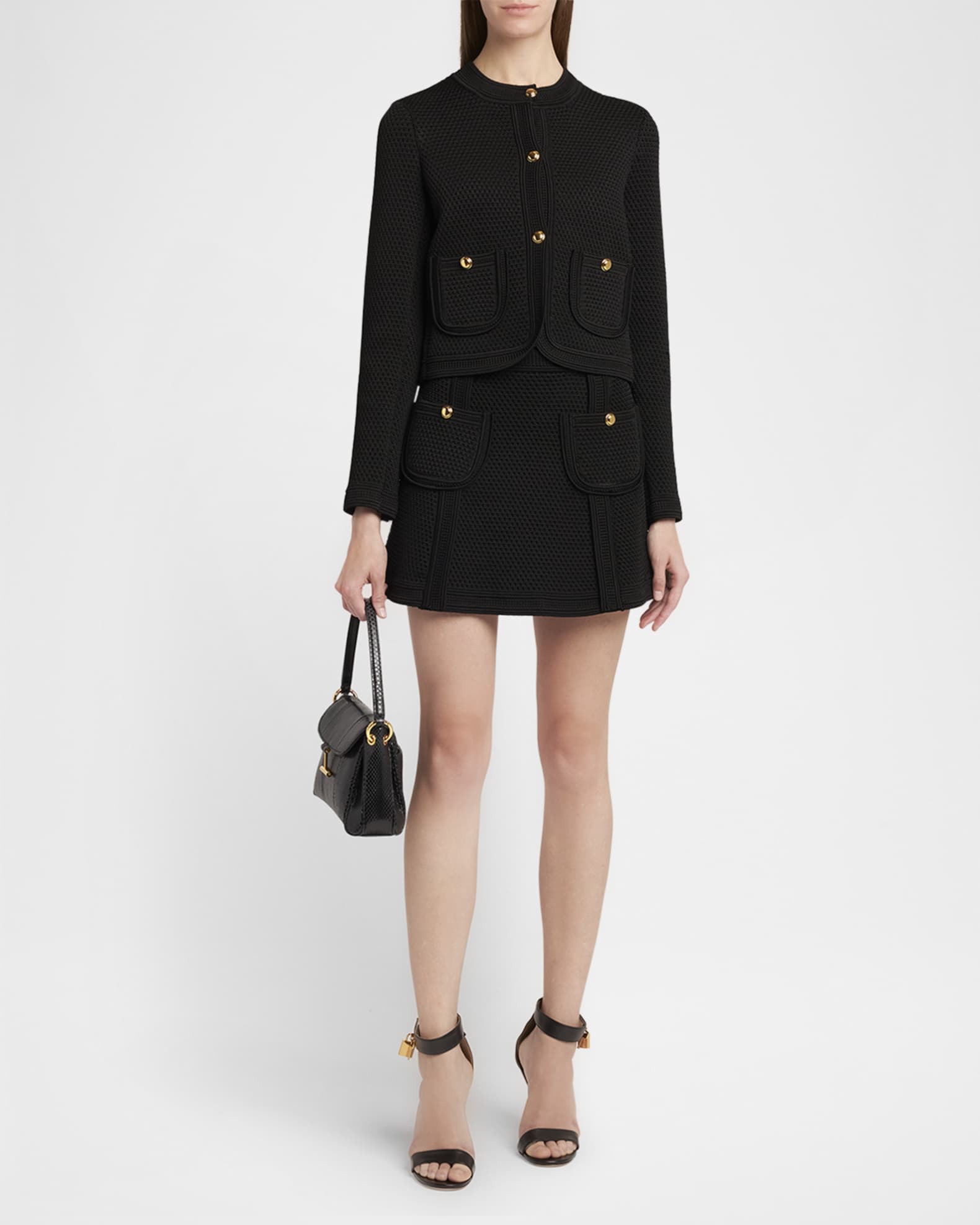 Single-Breasted Cardigan Jacket 1