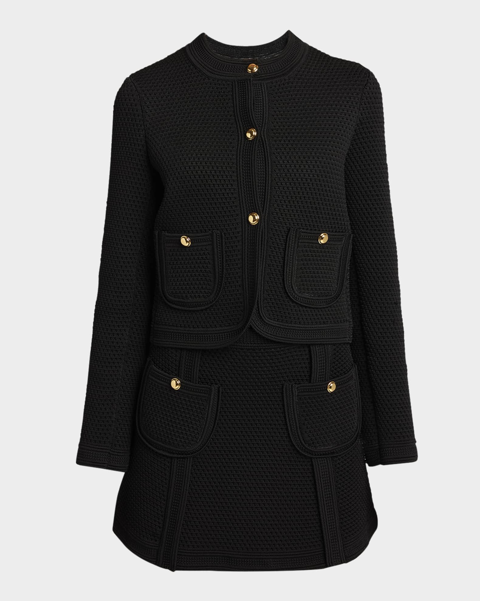 Single-Breasted Cardigan Jacket 0