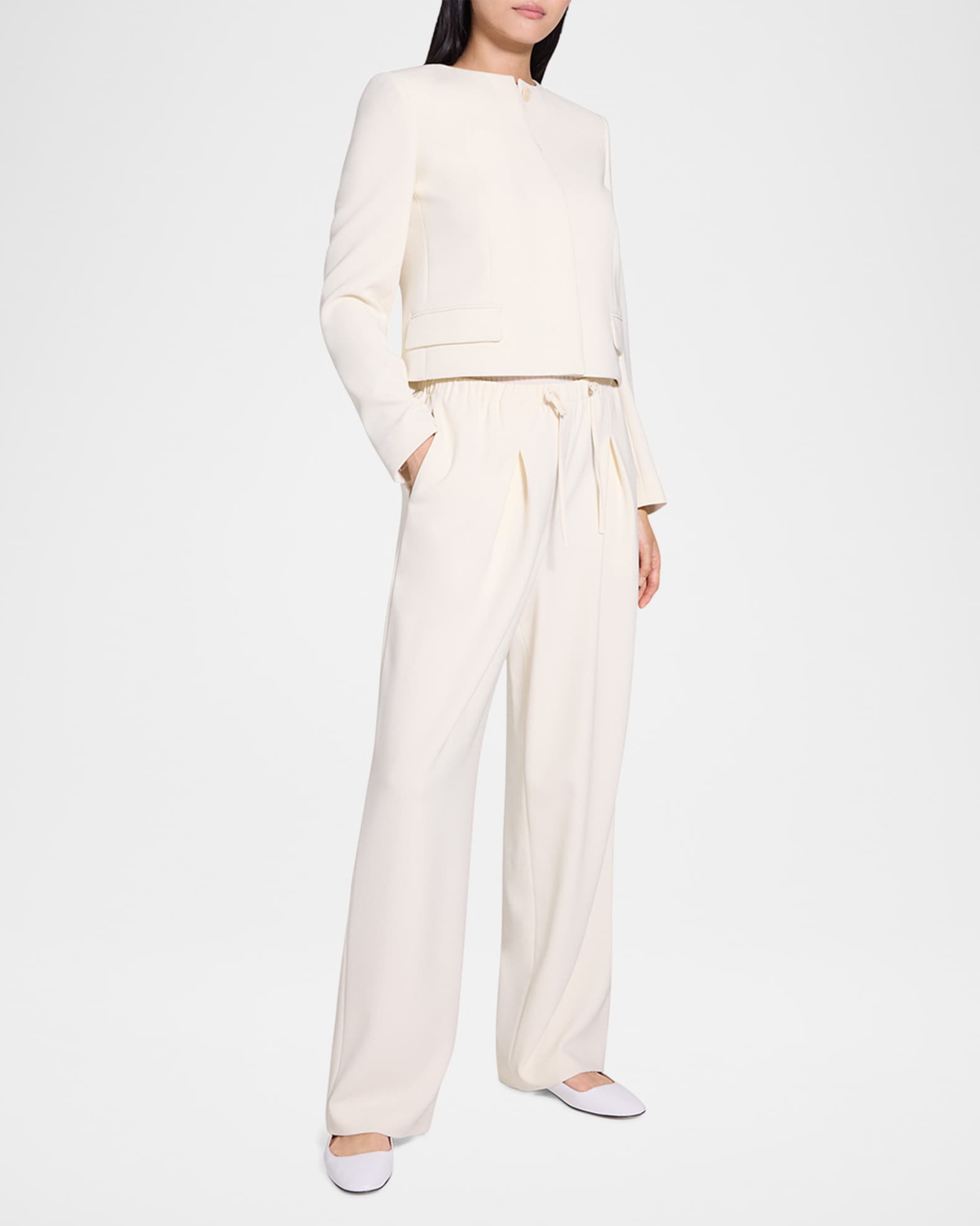 Clean Crepe Jacket 1