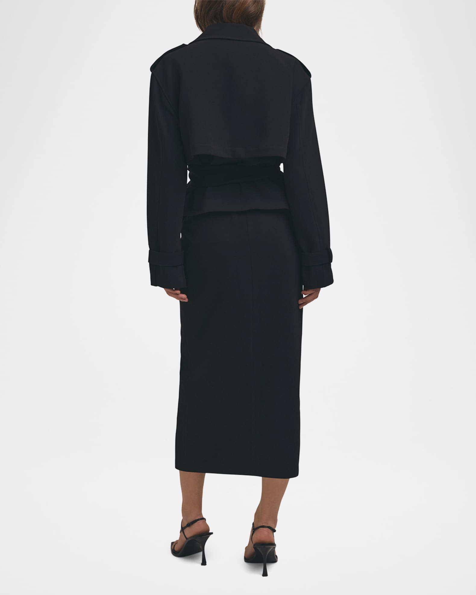 Favorite Daughter The Cropped Charles Trench Coat | Neiman Marcus
