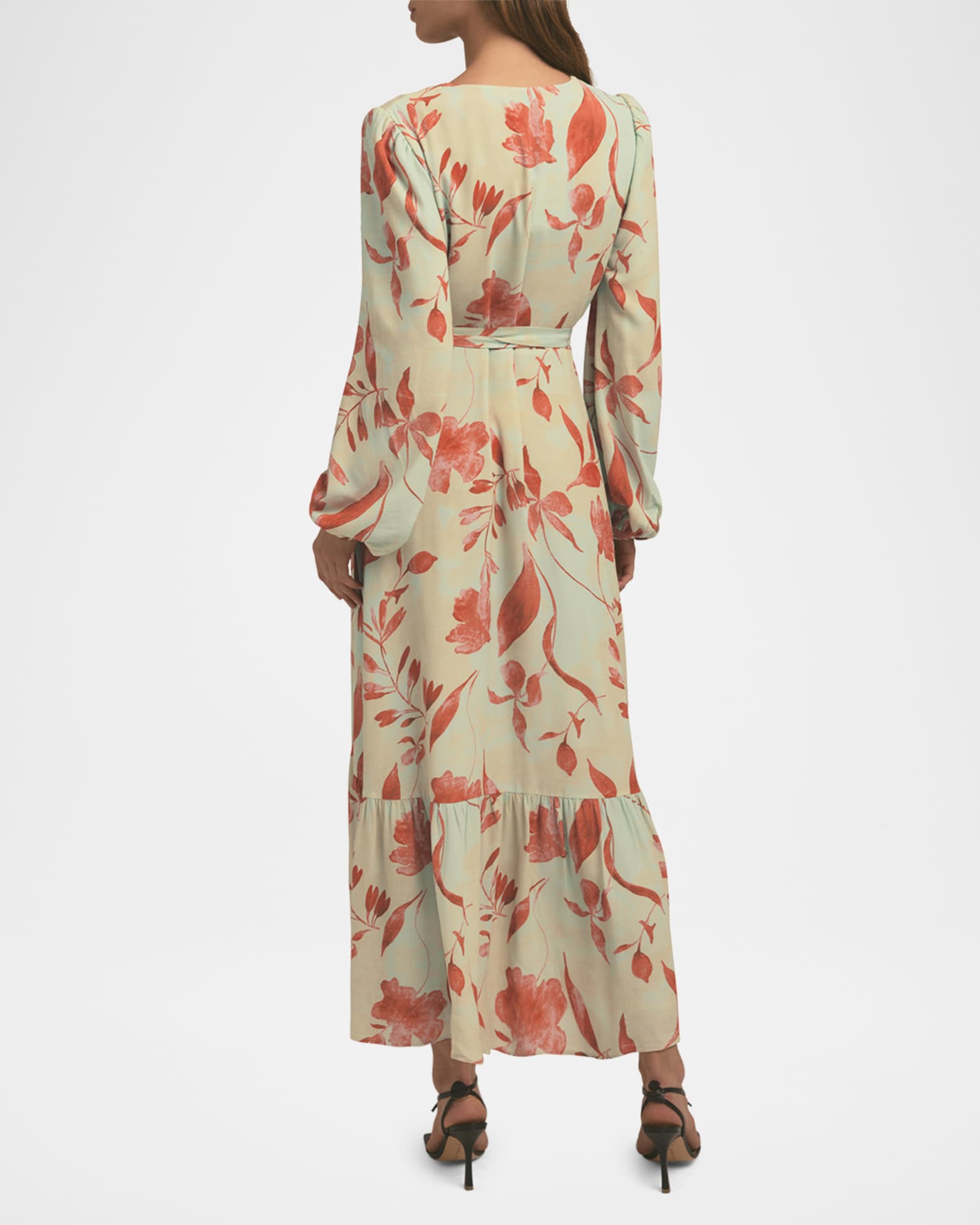 The Lady Like Wrap Midi Dress 1