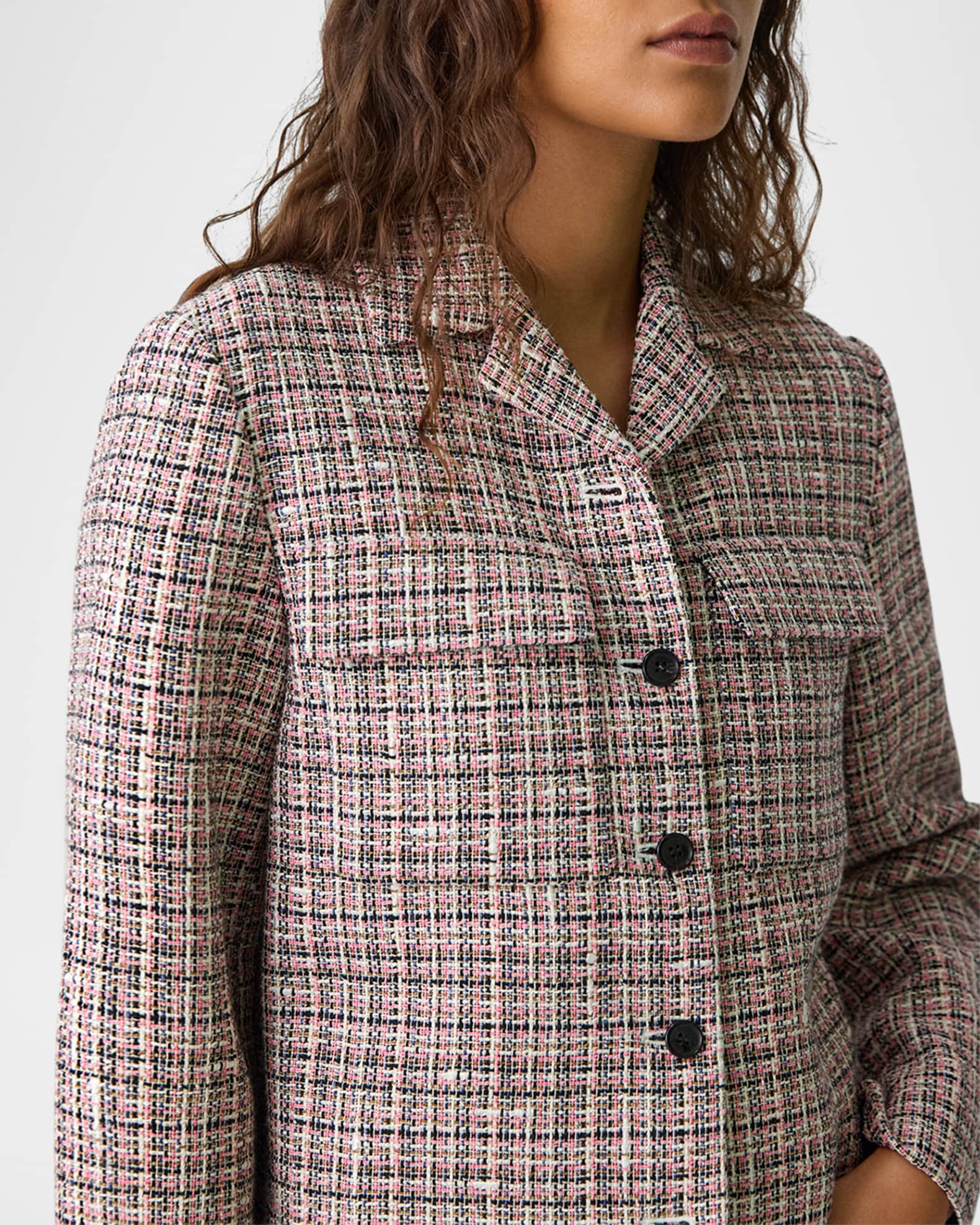 Cropped Tweed Jacket