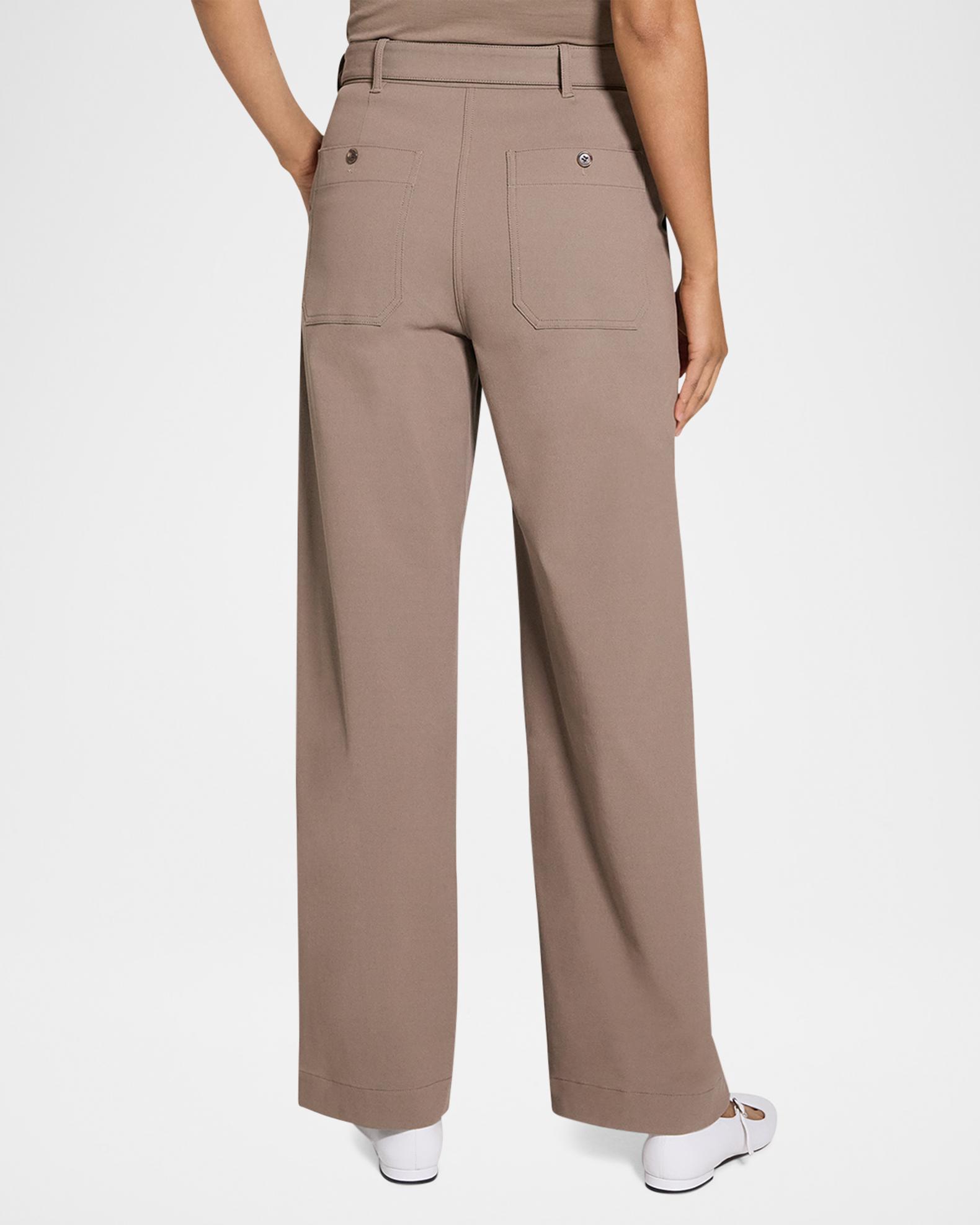 Theory Twill Utility Pants | Neiman Marcus