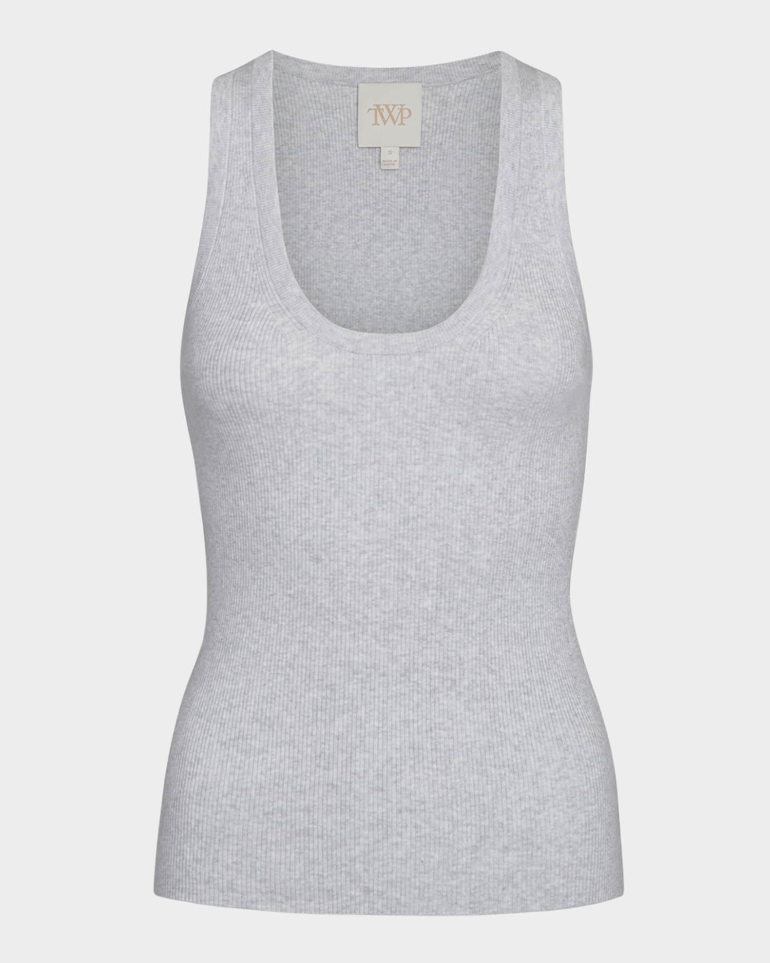 Ribbed Wool Tank Top 0