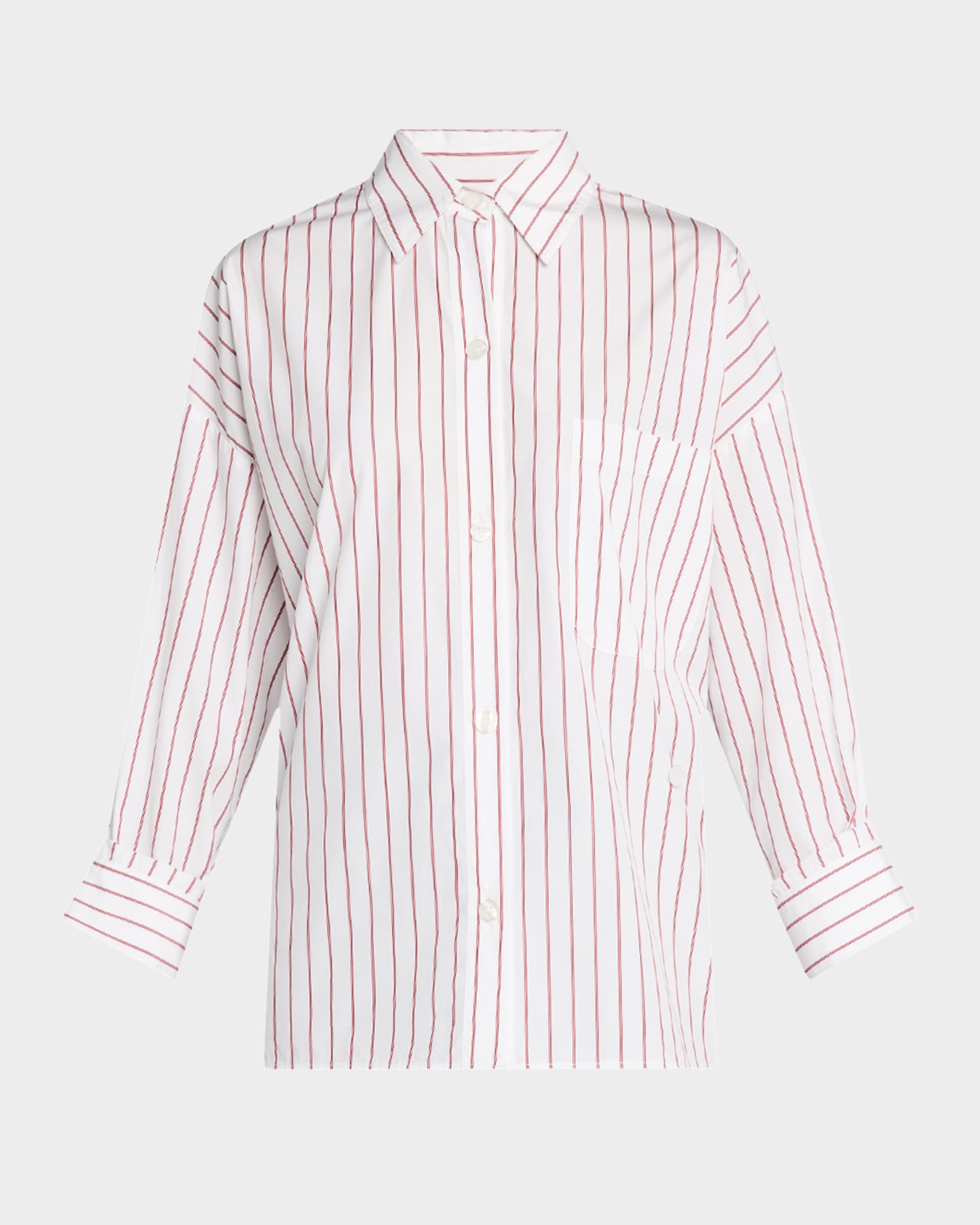 The New Earl Striped Button-Front Shirt  0
